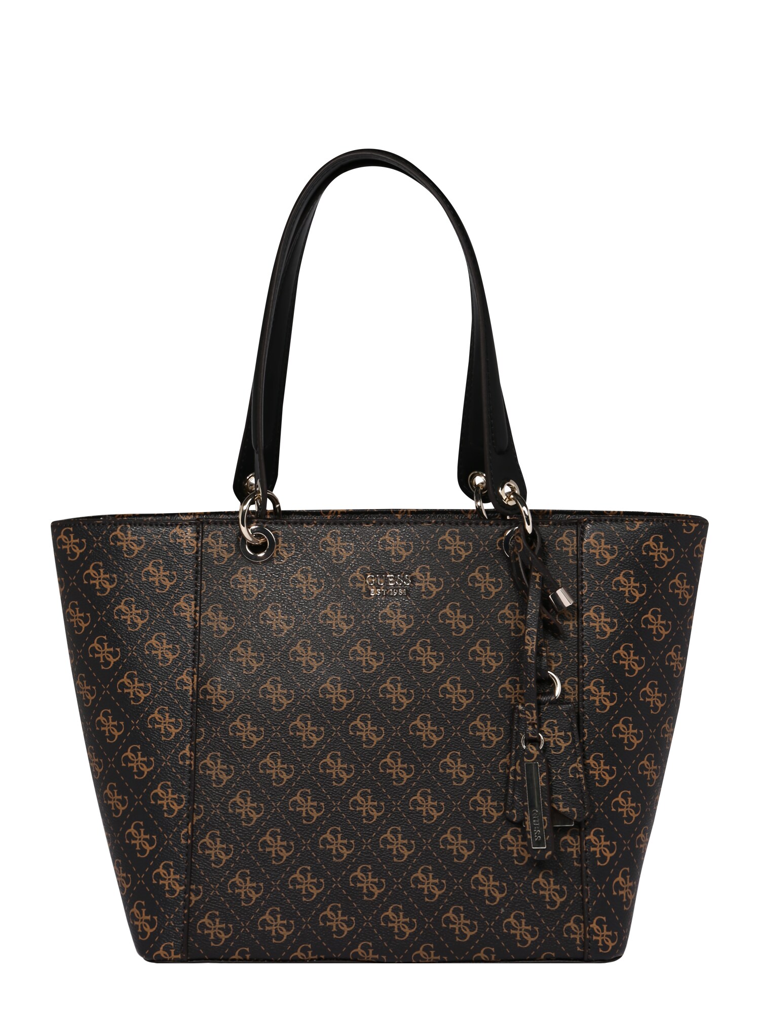 GUESS Pirkinių krepšys 'Kamryn Tote SI'  ruda / tamsiai ruda