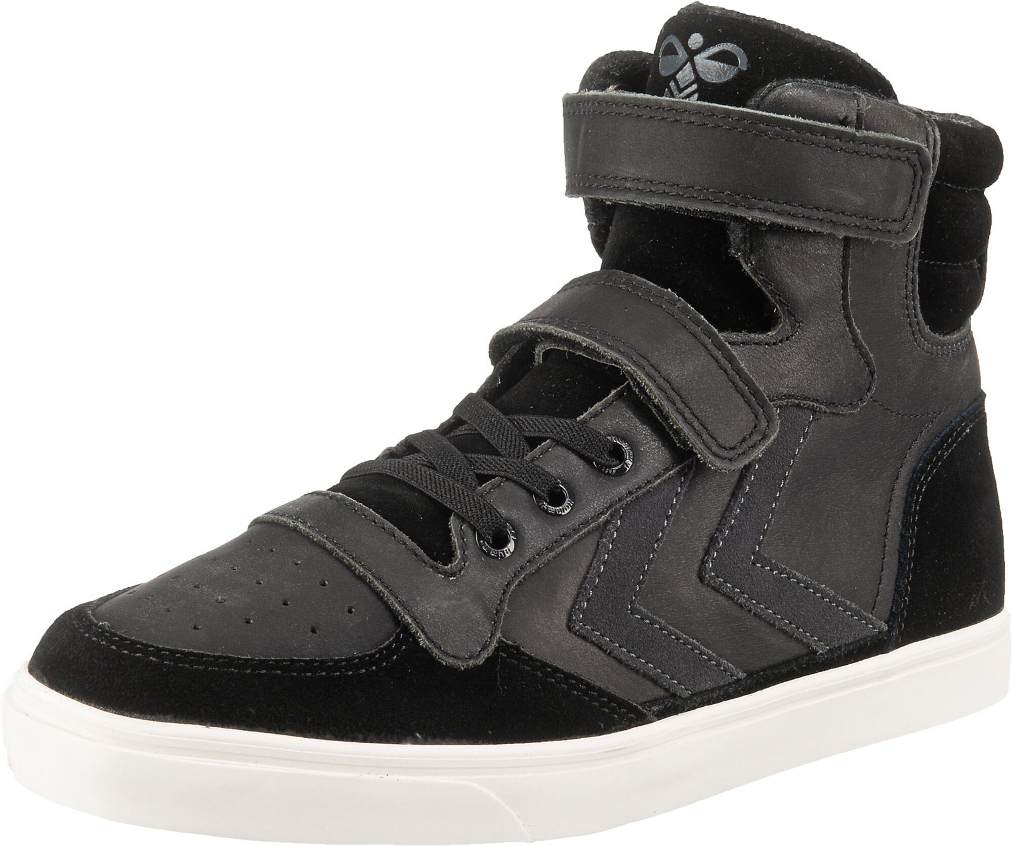 Hummel Sportbačiai 'STADIL OILED'  antracito / juoda