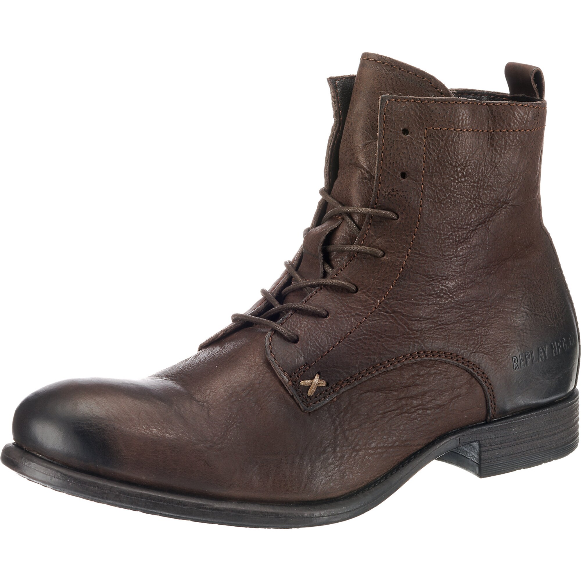 Replay Heren Veterboots Donkerbruin replay kopen in de aanbieding