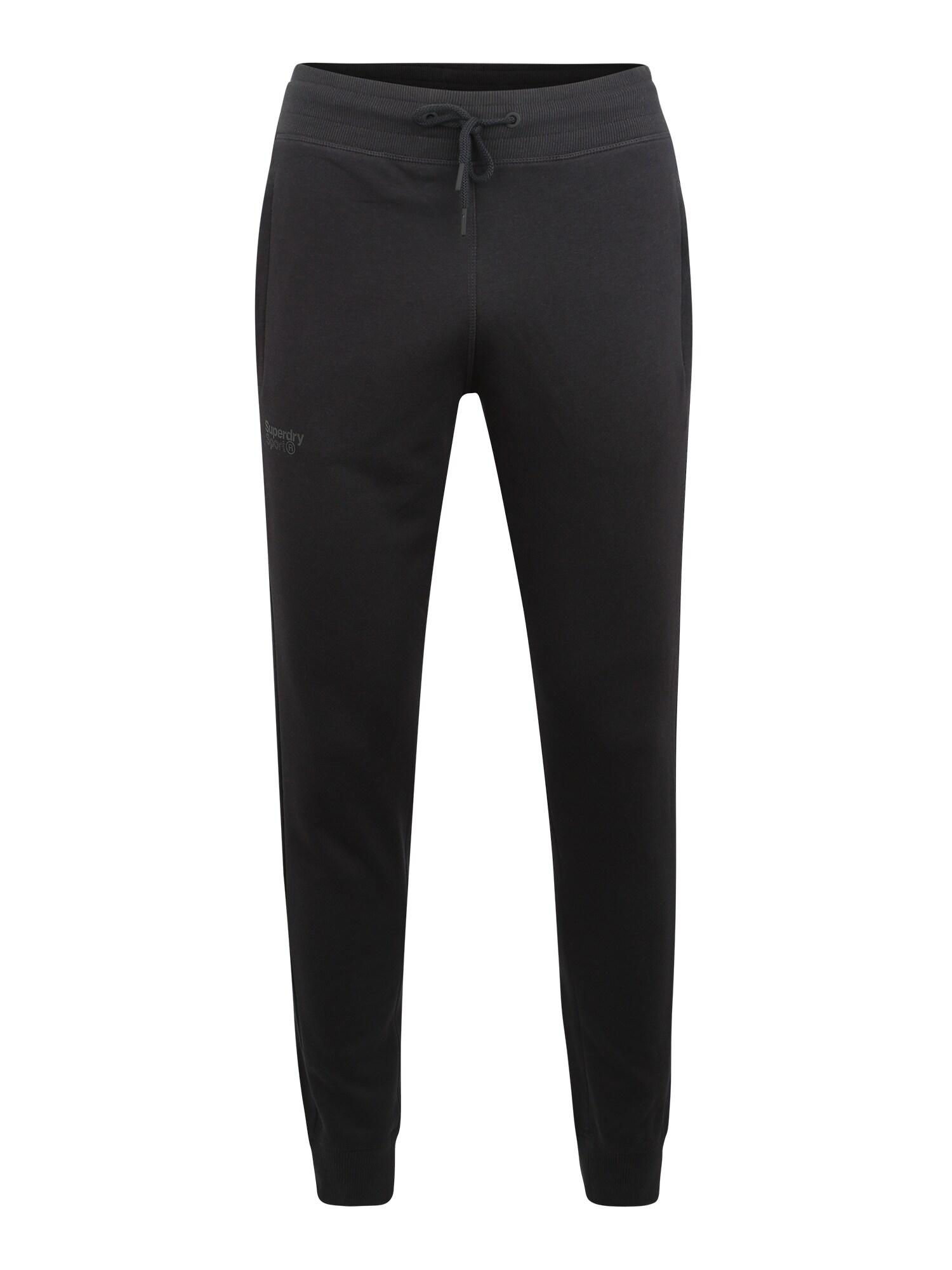 Superdry Heren Sportbroek Core Sport Zwart superdry kopen in de aanbieding