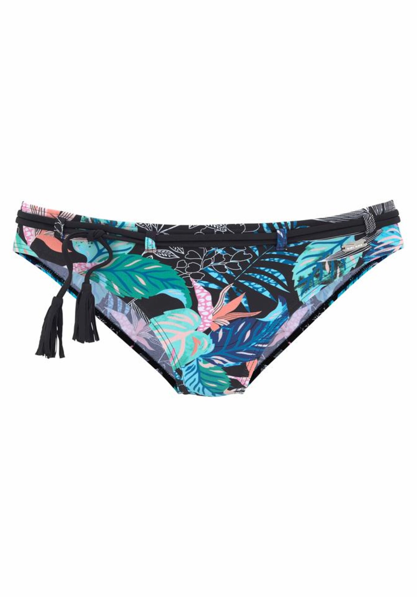 VENICE BEACH Bikinio kelnaitės 'Smash'  turkio spalva / juoda