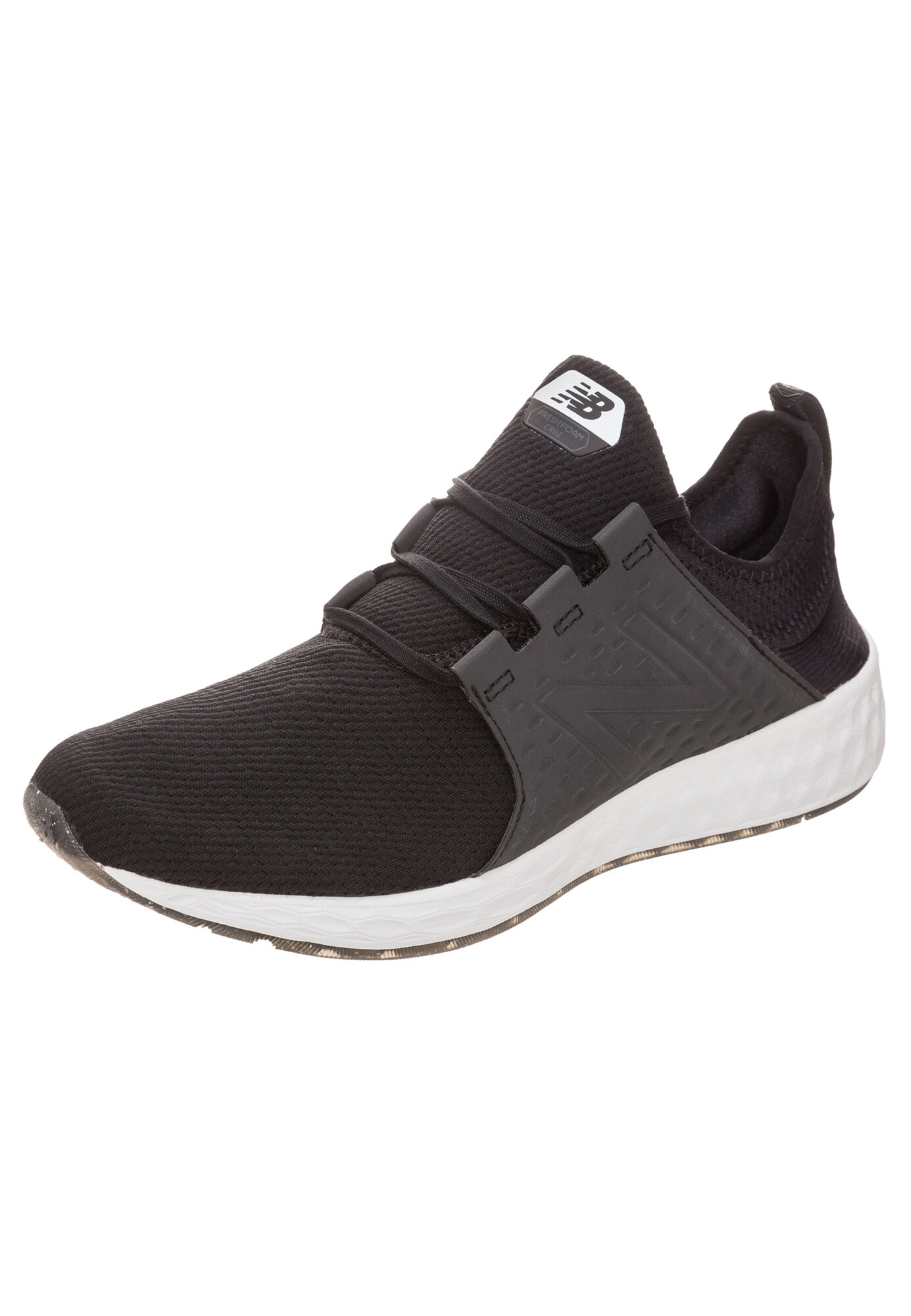 New Balance Heren Loopschoen Fresh Foam Cruz Zwart new balance kopen in de aanbieding
