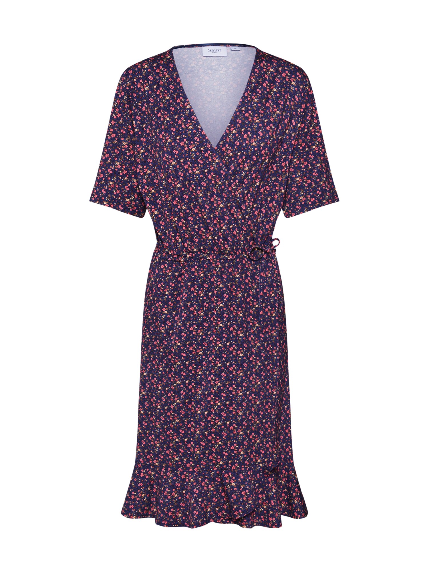 Saint Tropez Dames Zomerjurk Donkerblauw Rood saint tropez kopen in de aanbieding