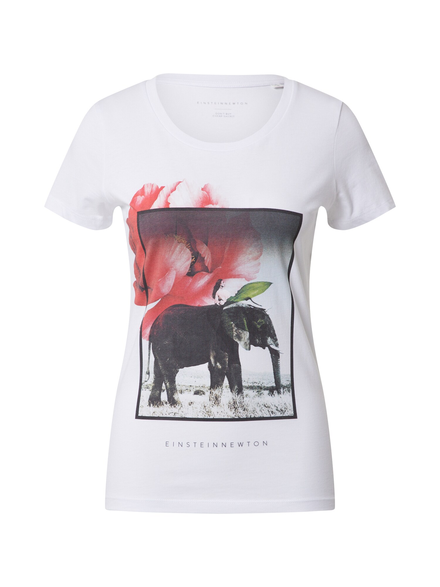 EINSTEIN & NEWTON Marškinėliai 'Elephant'  mišrios spalvos / balta / rožinė