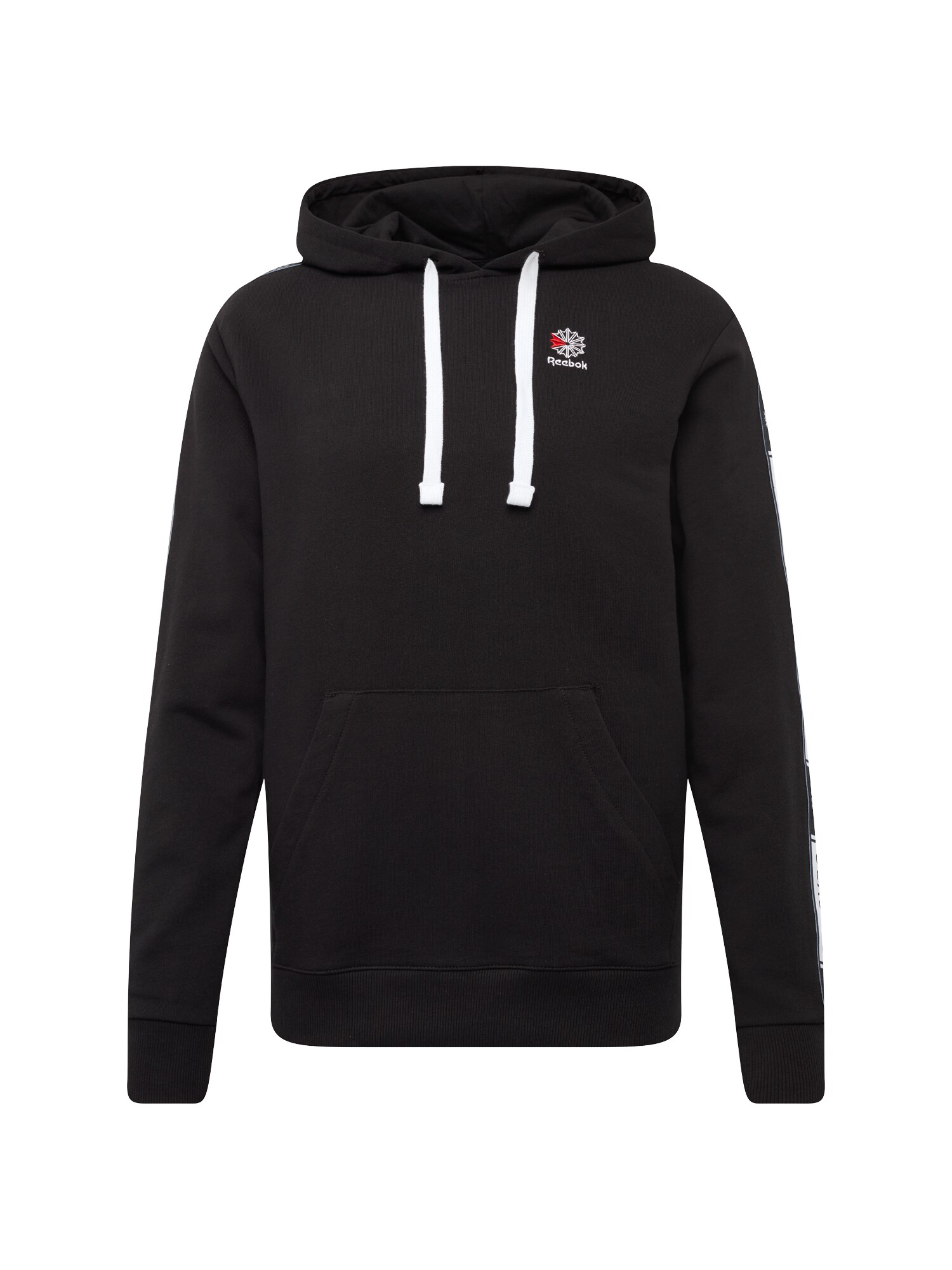 Reebok Classic Heren Sweatshirt Zwart Wit reebok classic kopen in de aanbieding
