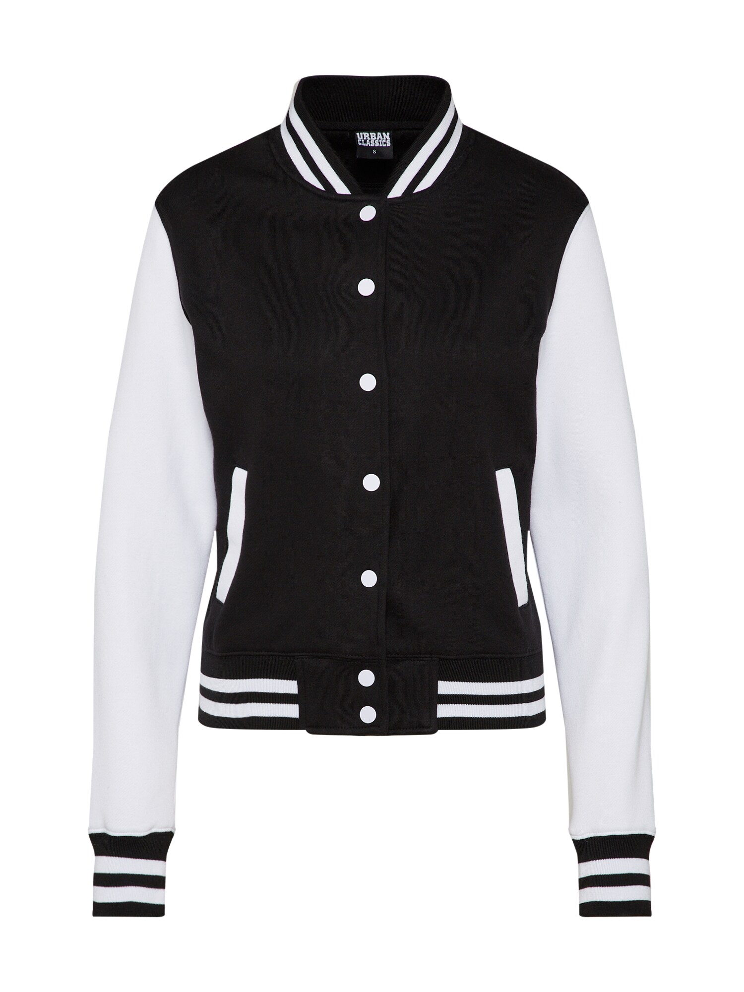Urban Classics Prechodná bunda  čierna / biela
