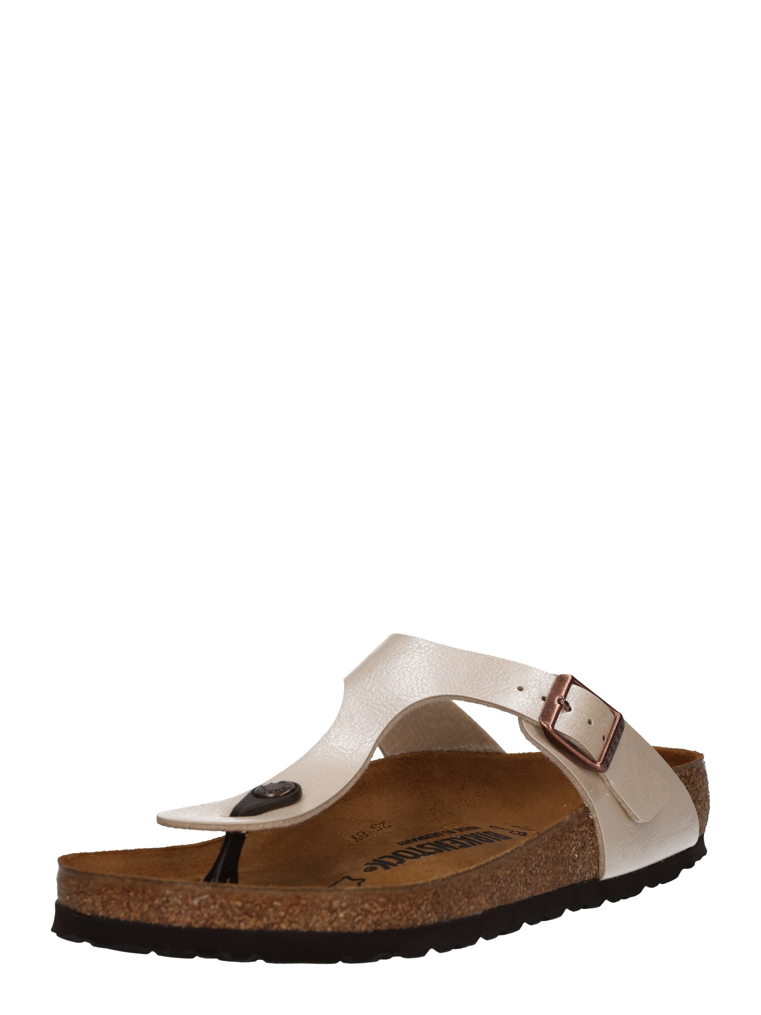 Birkenstock Dames Teenslipper Gizeh Parelwit birkenstock kopen in de aanbieding