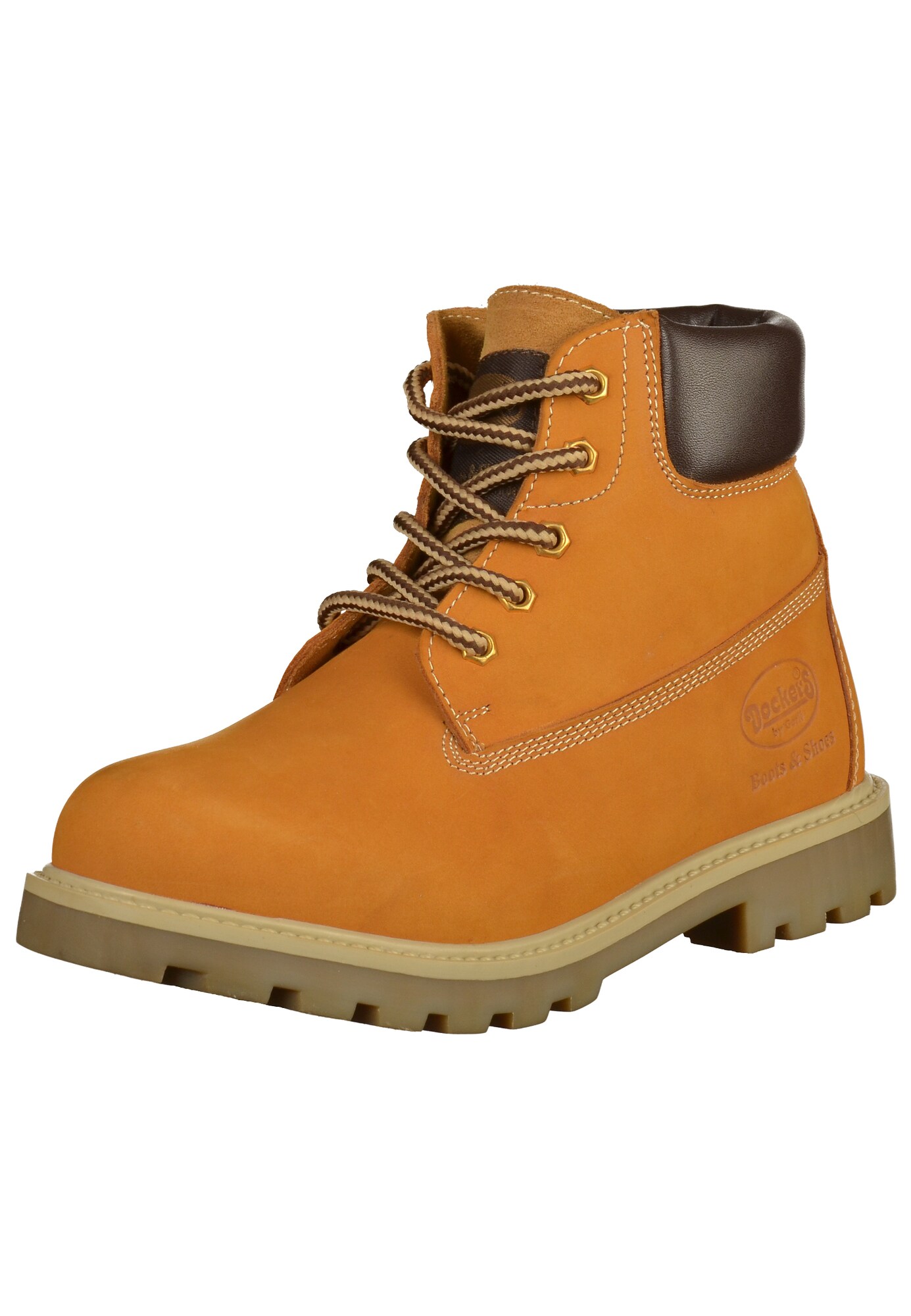 Dockers By Gerli Heren Veterlaarzen Sand dockers by gerli kopen in de aanbieding