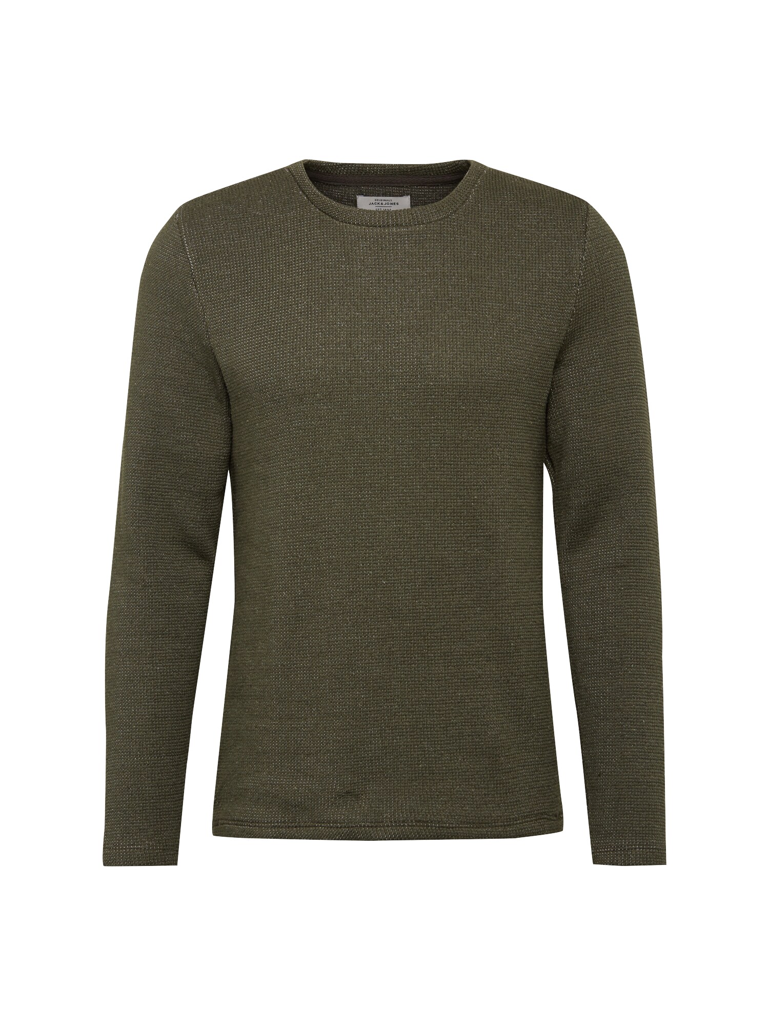 Jack And Jones Heren Trui Jormatt Sweat Crew Neck Donkergroen jack and jones kopen in de aanbieding