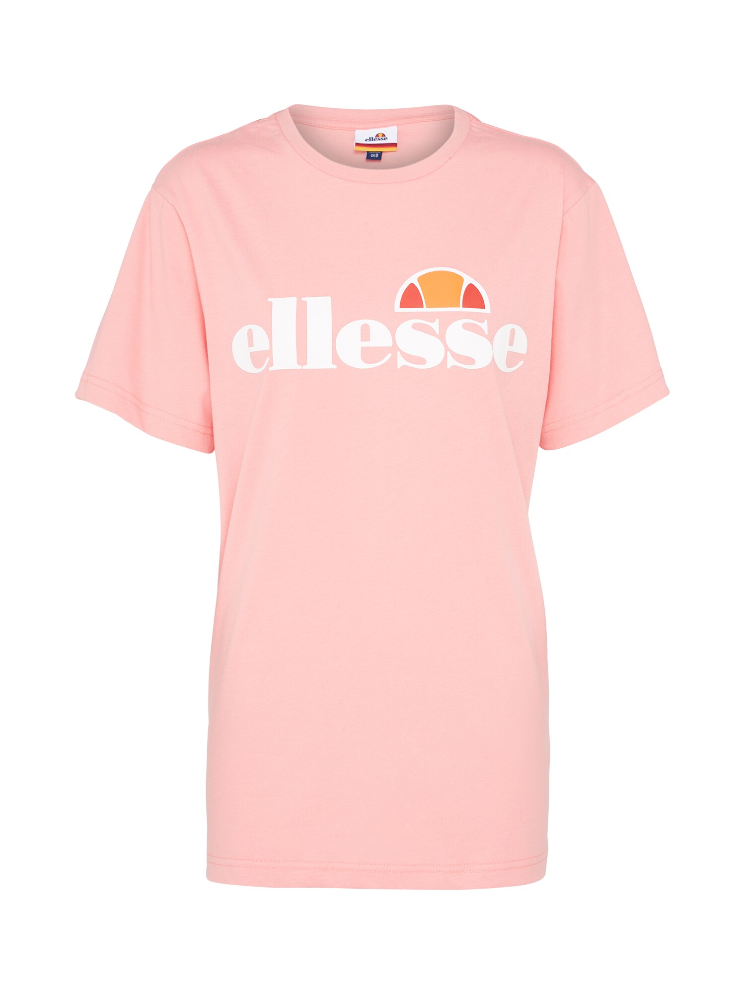 ELLESSE Marškinėliai 'Albany'  rožių spalva / balta