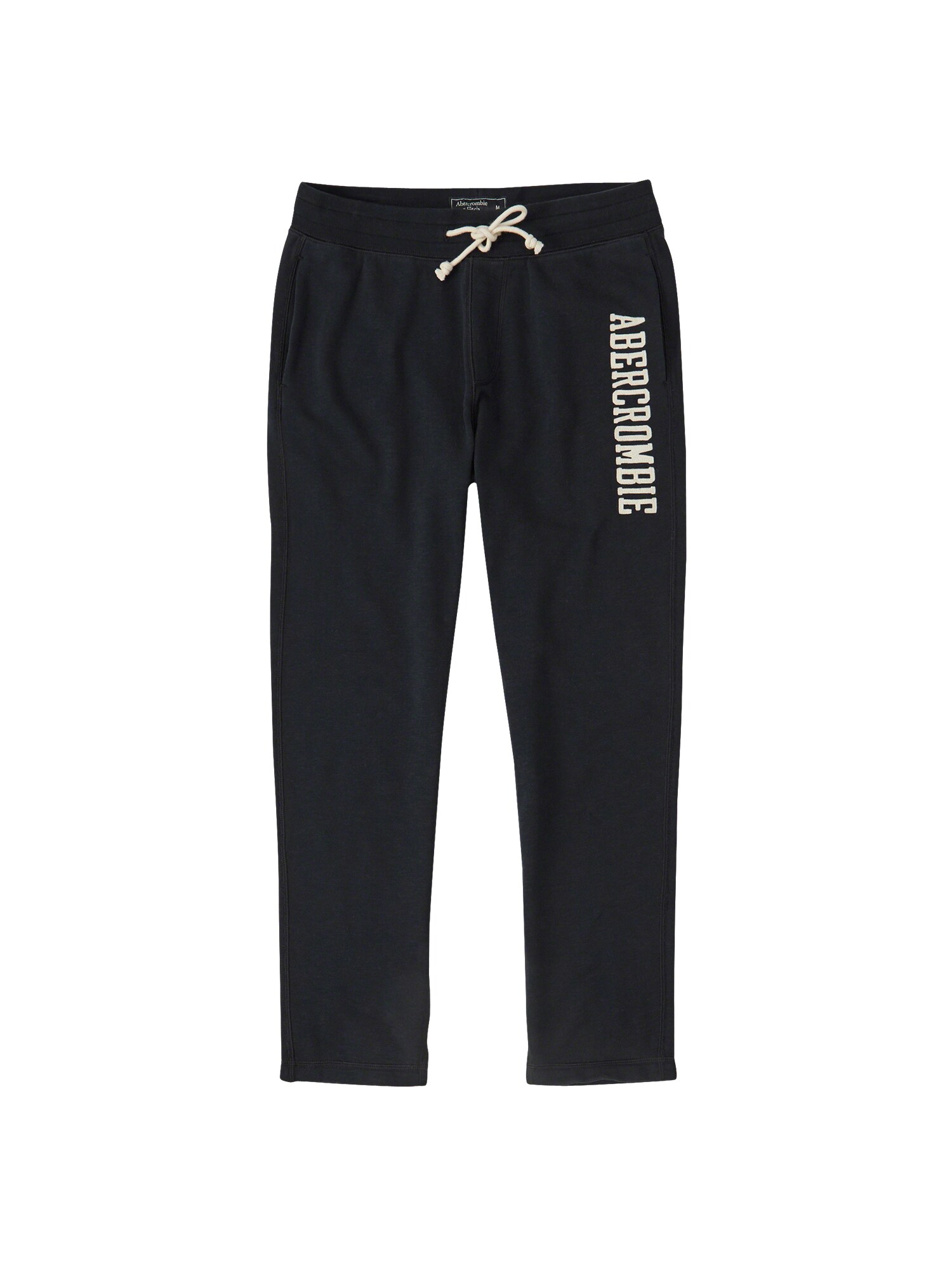 Abercrombie Fitch Heren Broek Core Logo Classic Pant Navy abercrombie fitch kopen in de aanbieding