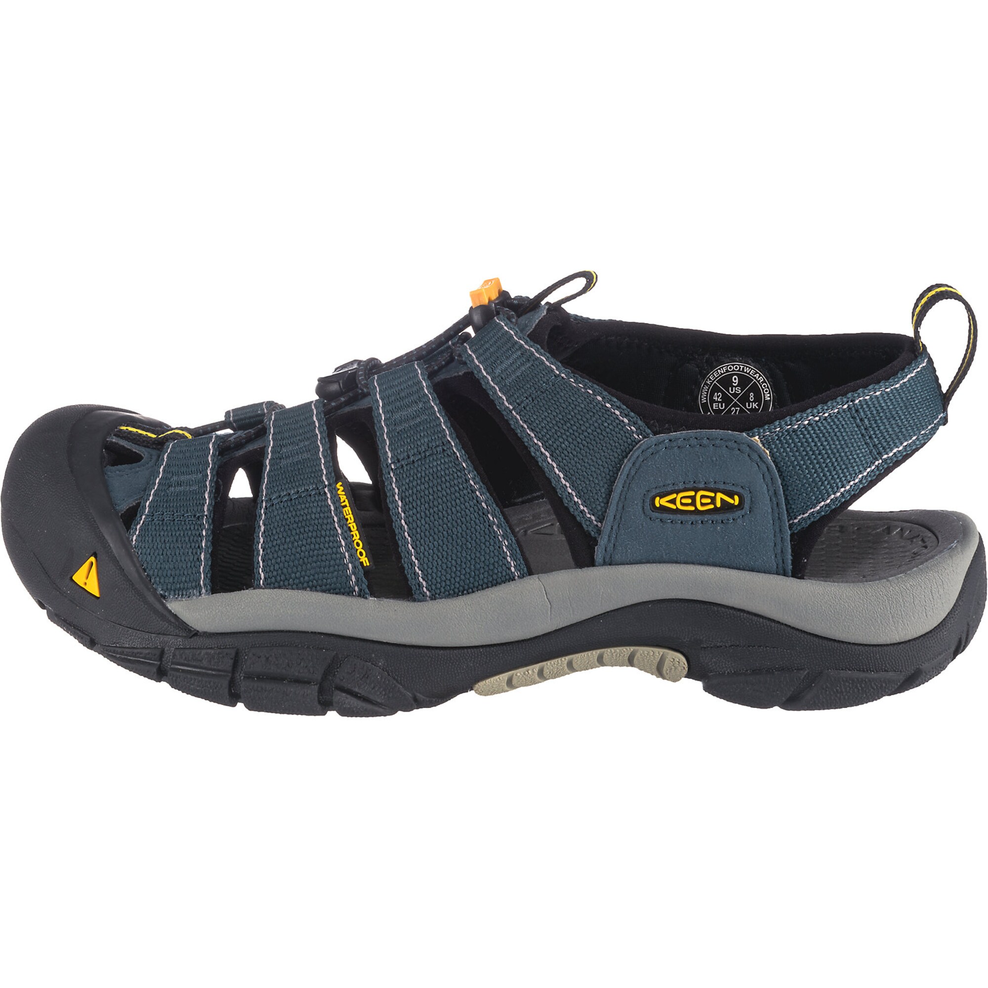 KEEN Sandalias 'Newport H2'  azul cian / amarillo / negro – imagen 2