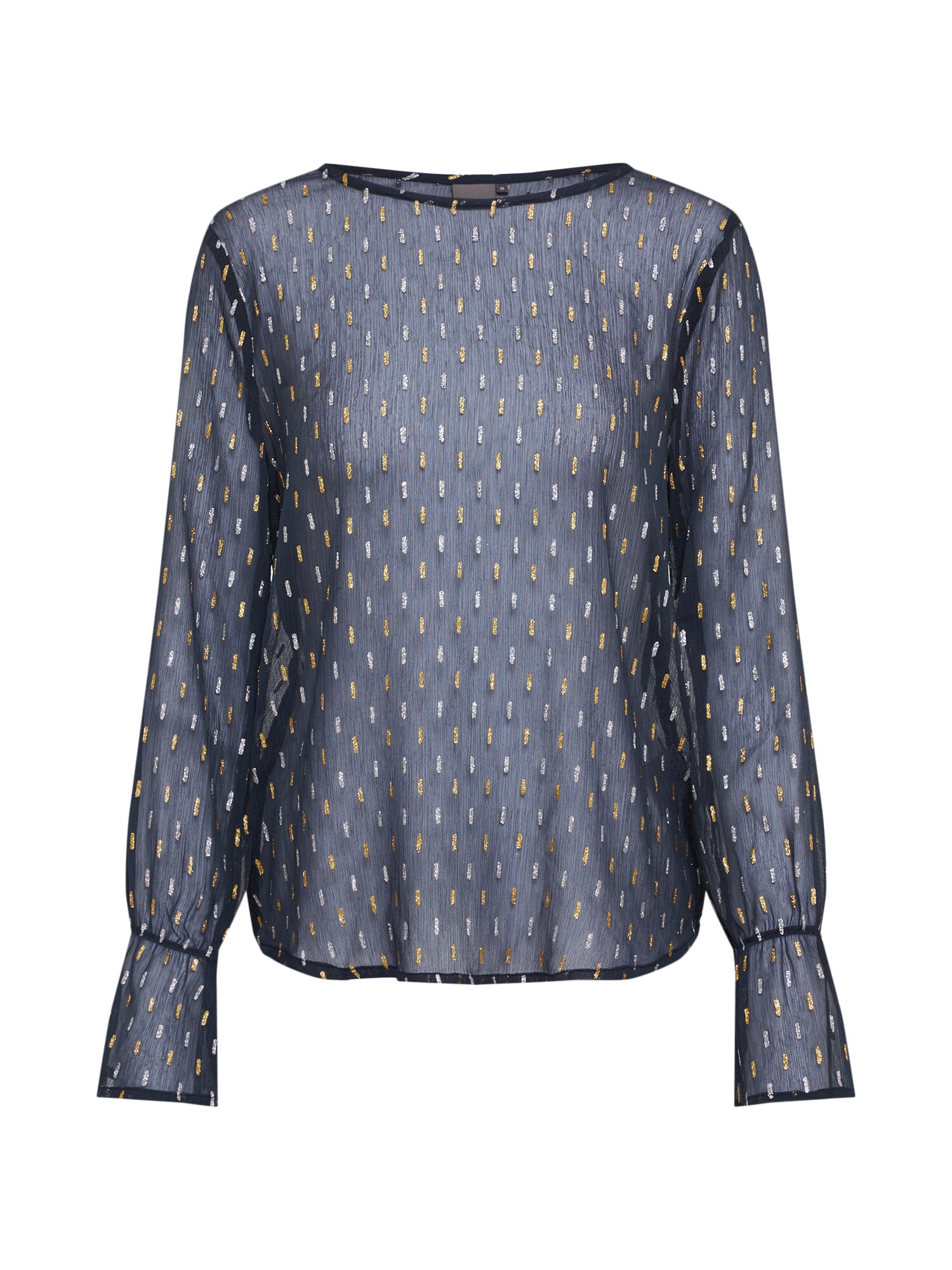 Ichi Dames Blouse Navy ichi kopen in de aanbieding