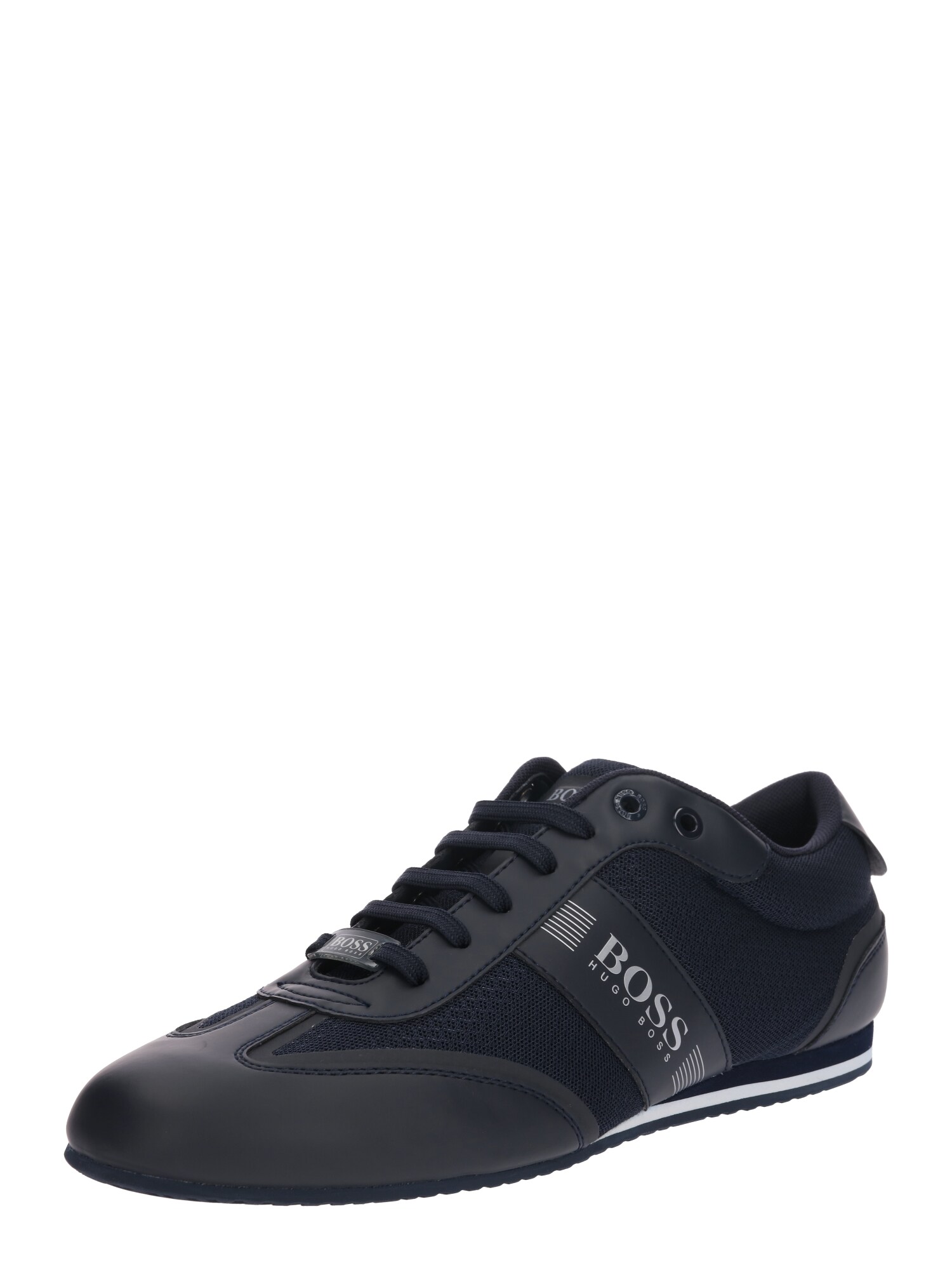 Boss Heren Sneakers Laag Lighter Nachtblauw boss kopen in de aanbieding