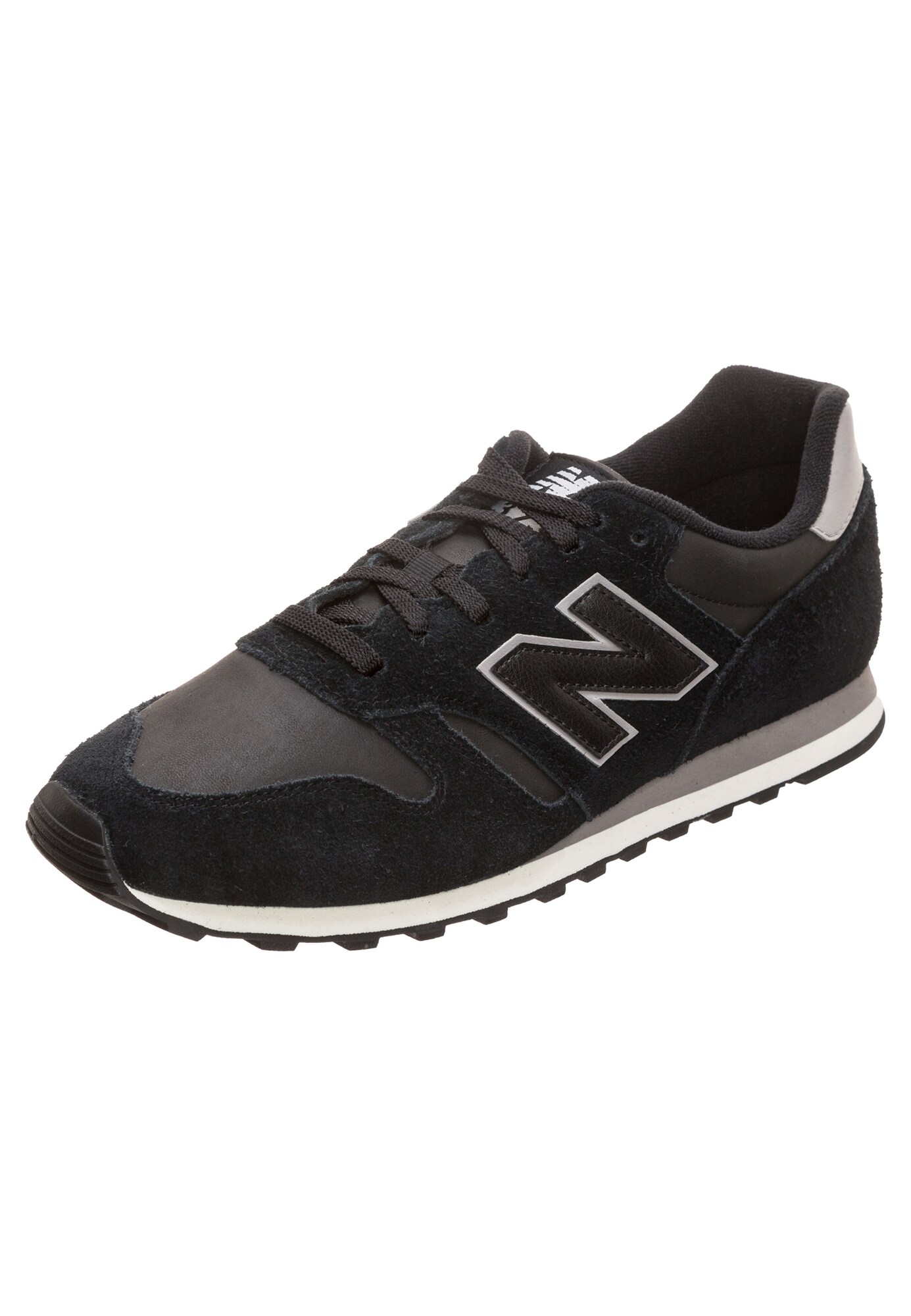 New Balance Heren Sneakers Laag Ml373 D Zwart Wit new balance kopen in de aanbieding