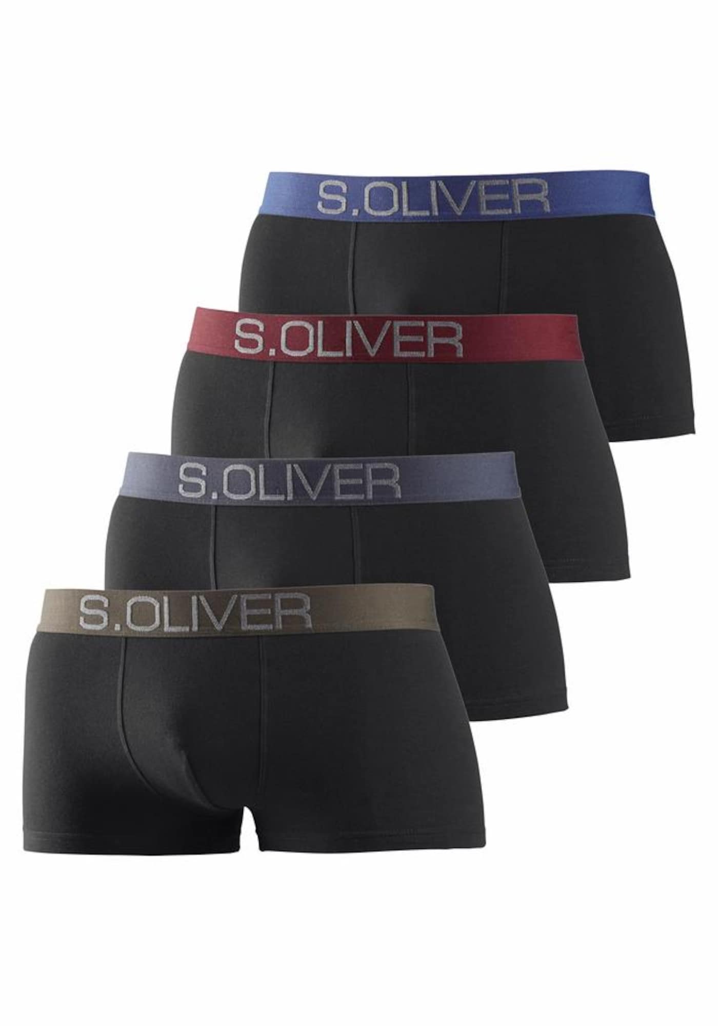 s.Oliver Boxeri  mai multe culori / negru