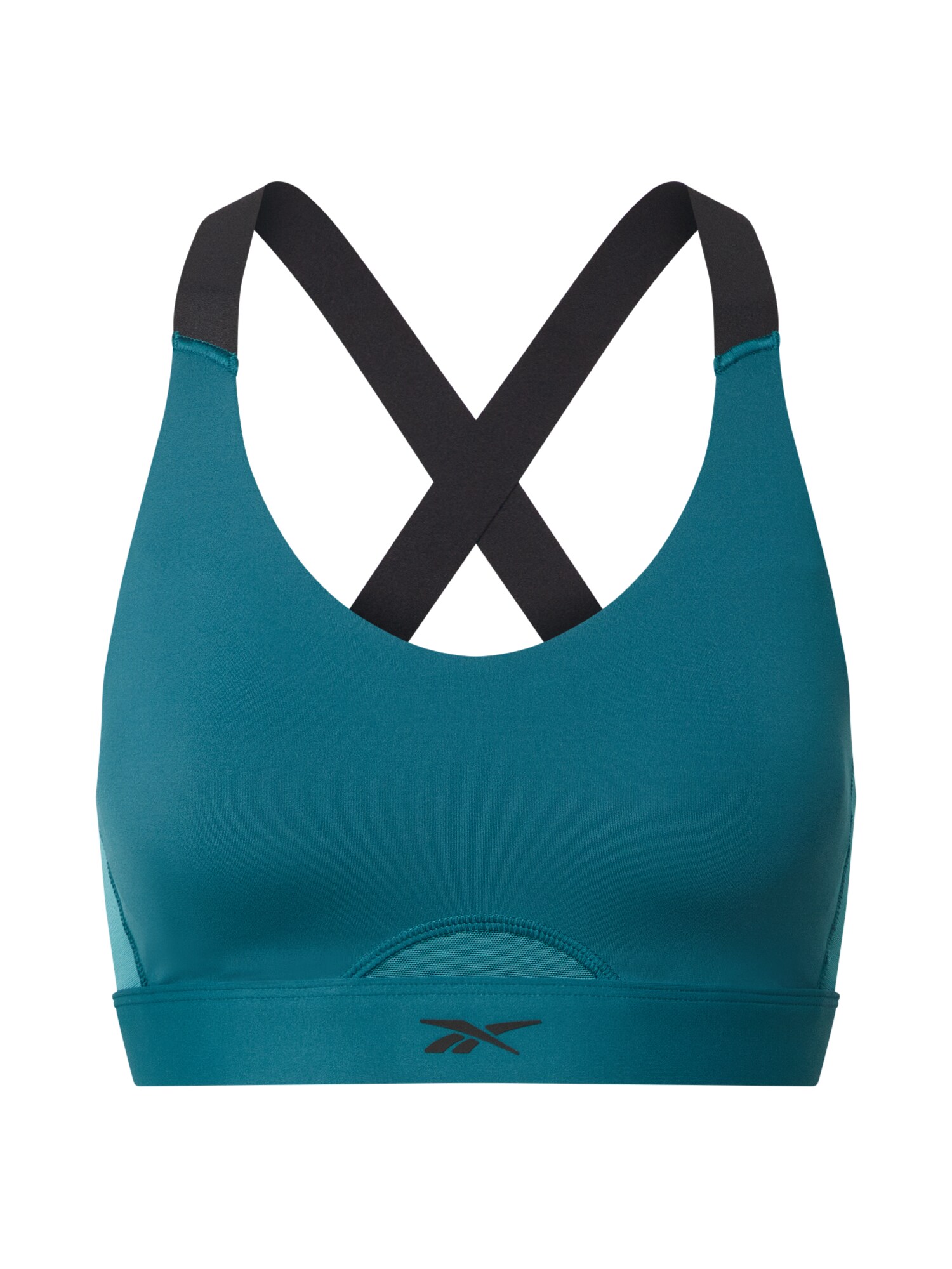 REEBOK Sportinė liemenėlė  benzino spalva / juoda