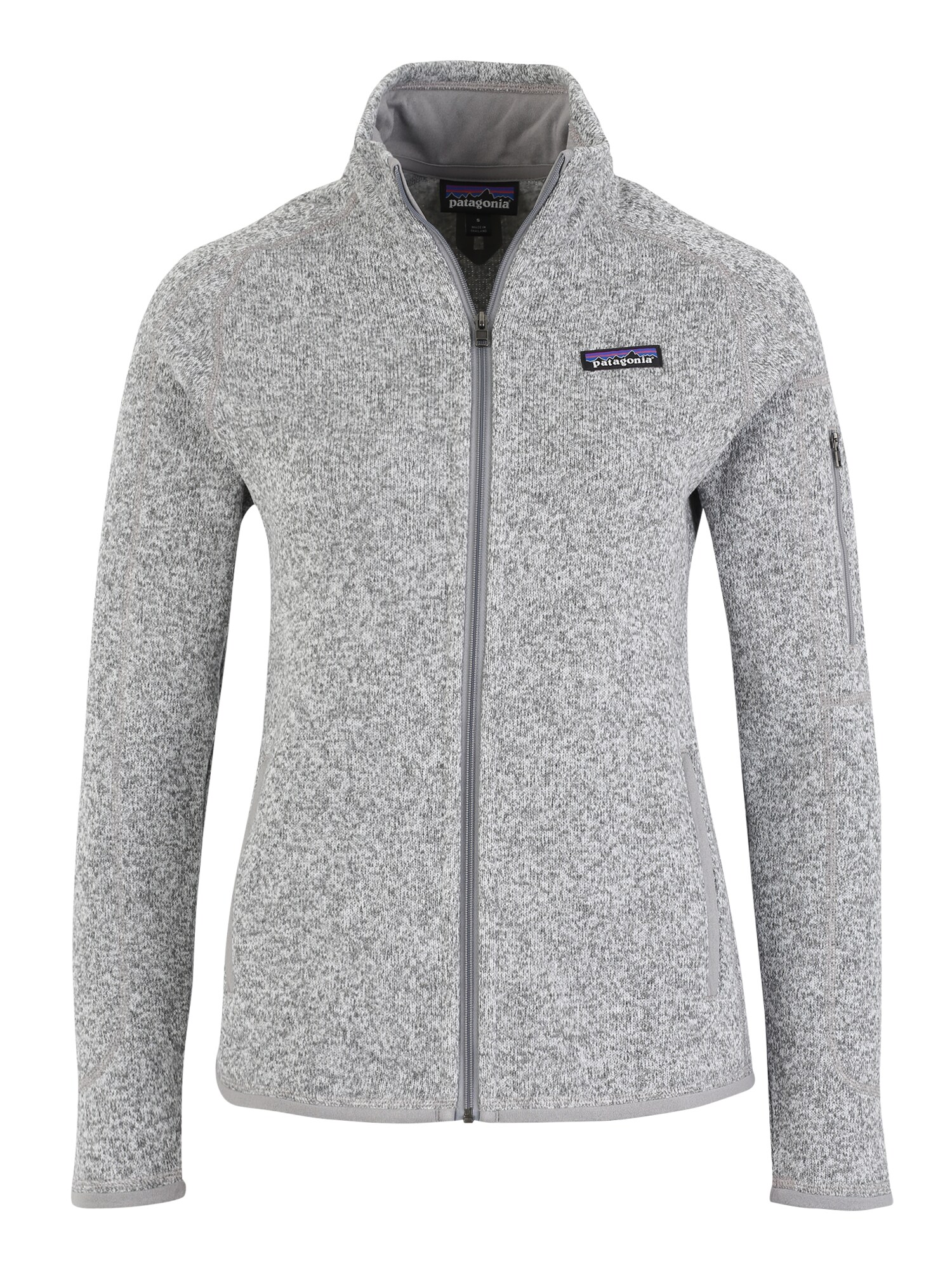 Patagonia Dames Functionele Fleece Jas Better Grijs Gemeleerd patagonia kopen in de aanbieding