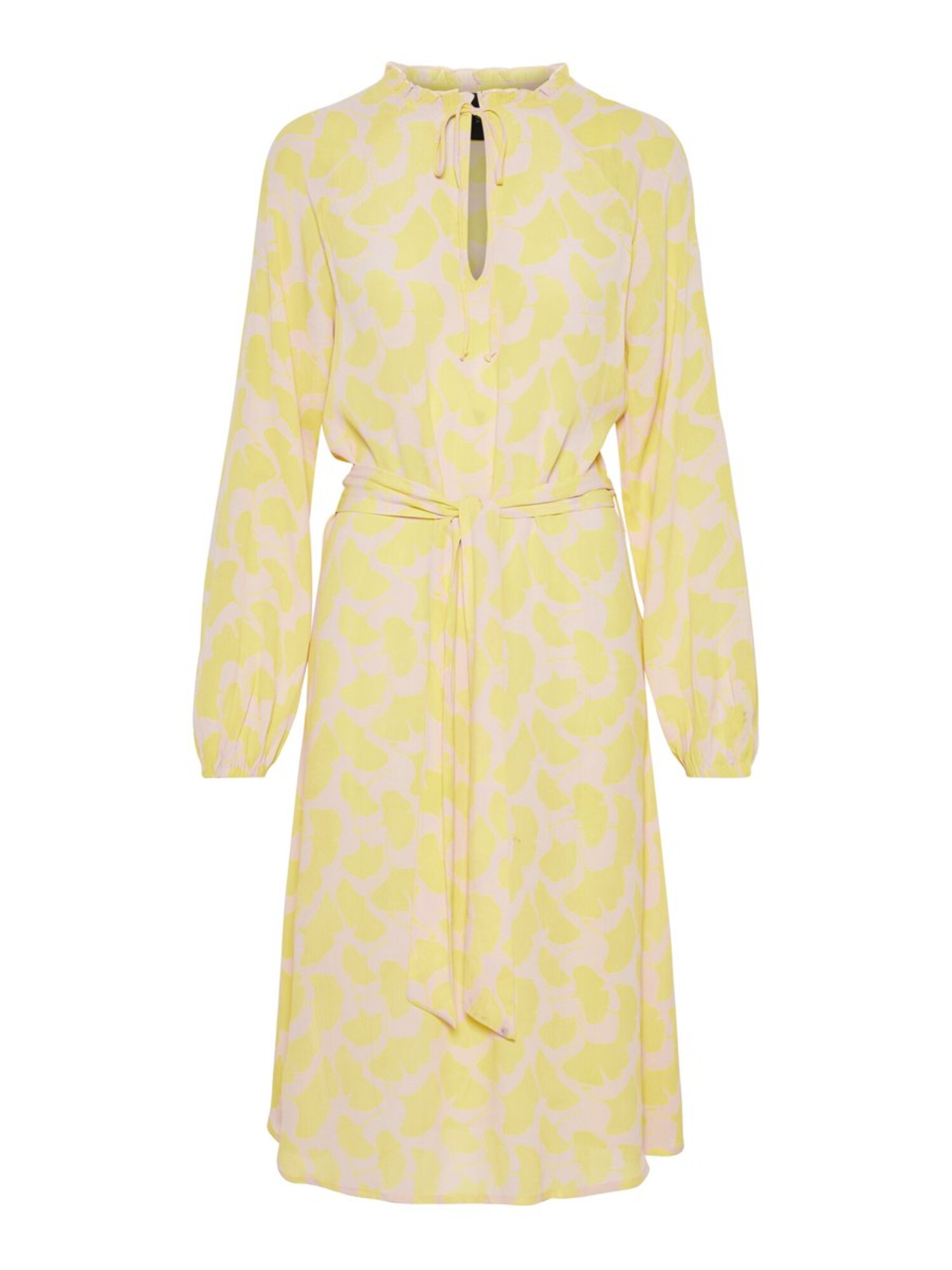 Yas Dames Jurk Beige Geel yas kopen in de aanbieding