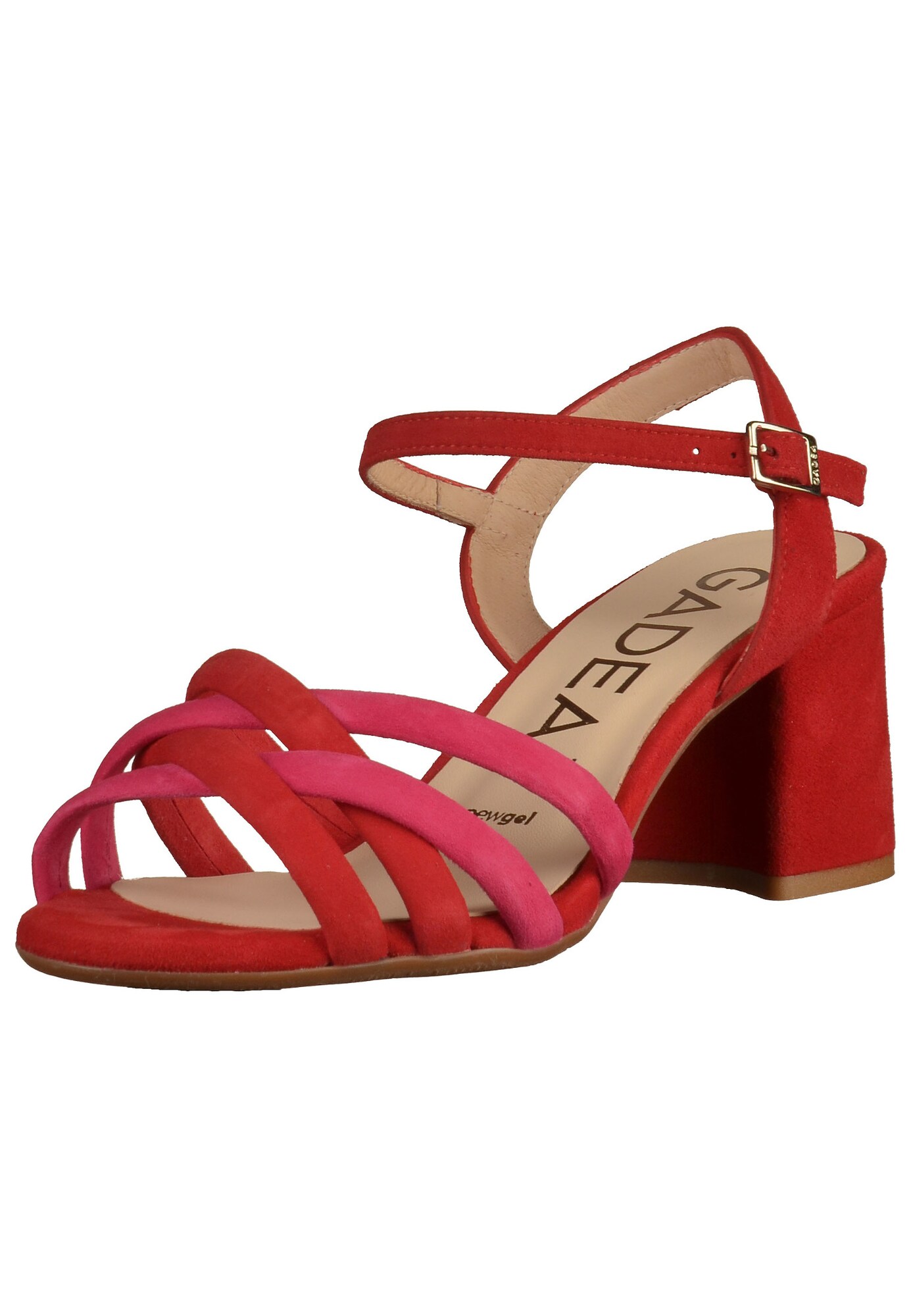 Gadea Dames Sandalen Met Riem Donkerroze Rood gadea kopen in de aanbieding
