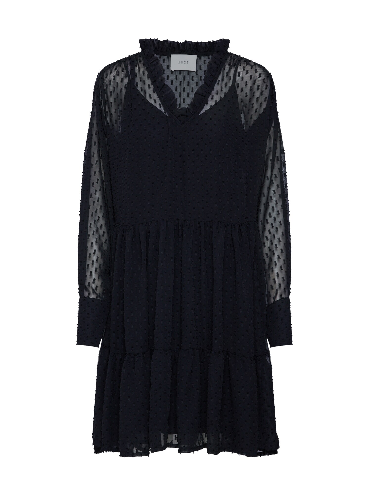 Just Female Dames Blousejurk Marla Zwart just female kopen in de aanbieding