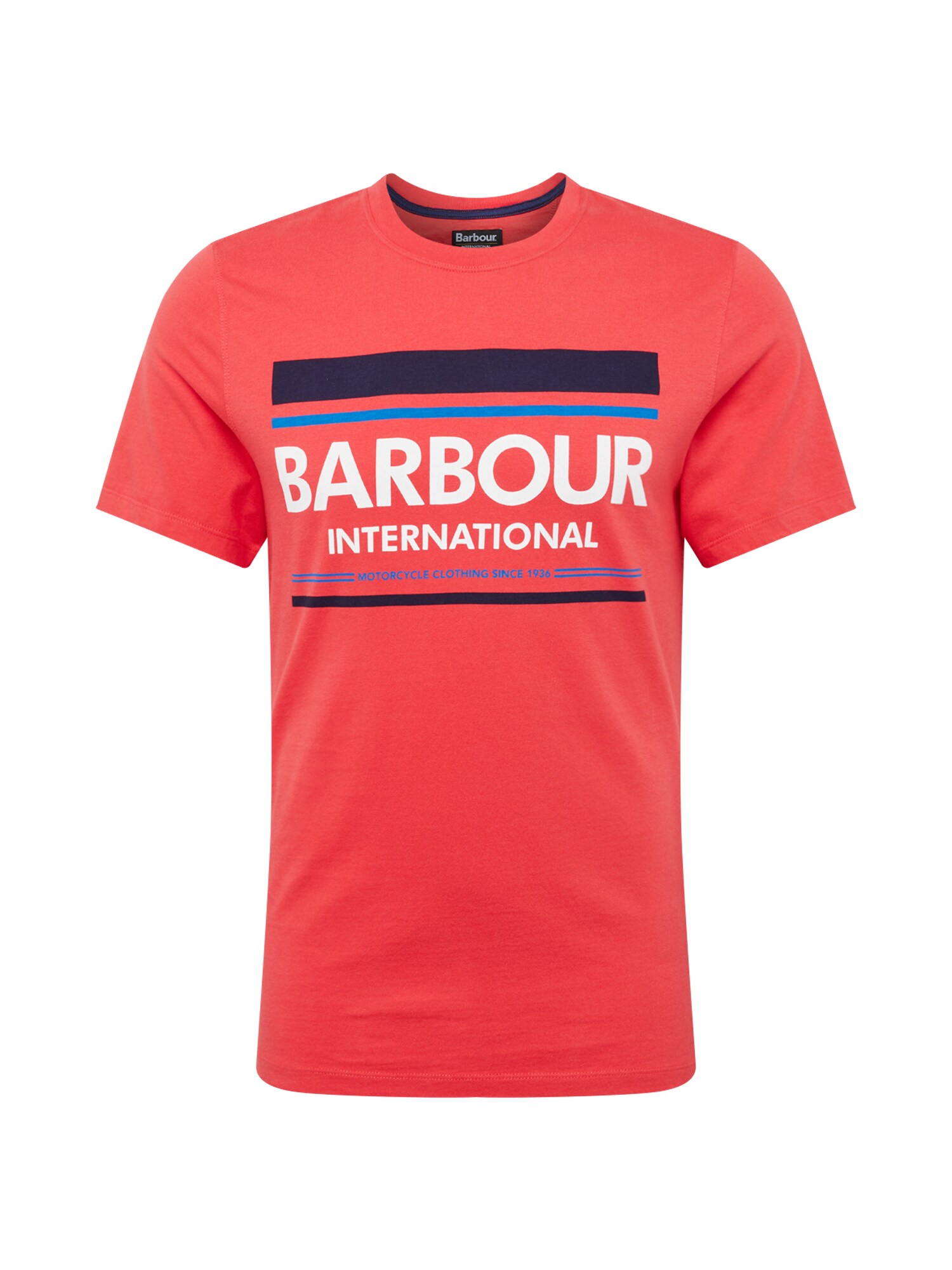 Barbour International Heren Shirt Rood barbour international kopen in de aanbieding