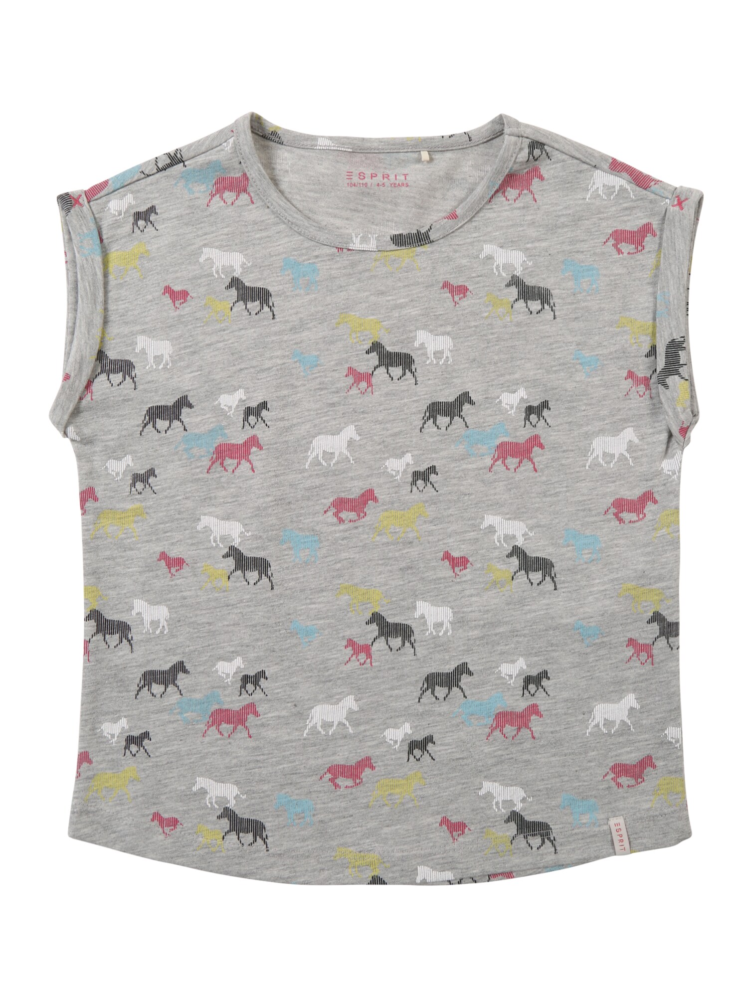 Esprit Meisjes Top Grijs Gemeleerd Gemengde Kleuren esprit kopen in de aanbieding