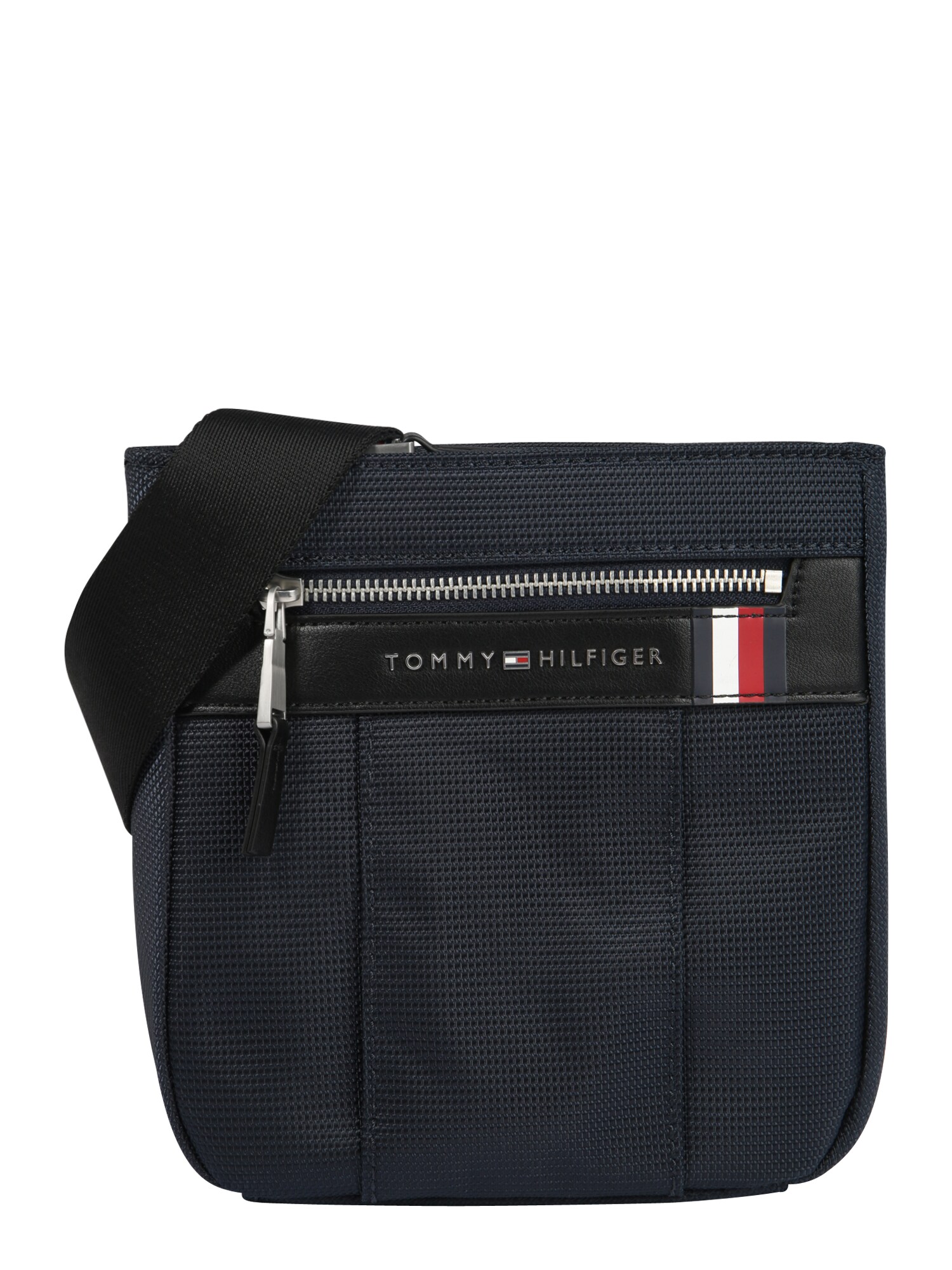 TOMMY HILFIGER Tasche ''''ELEVATED NYLON MINI CROSSOVER'''' dunkelblau