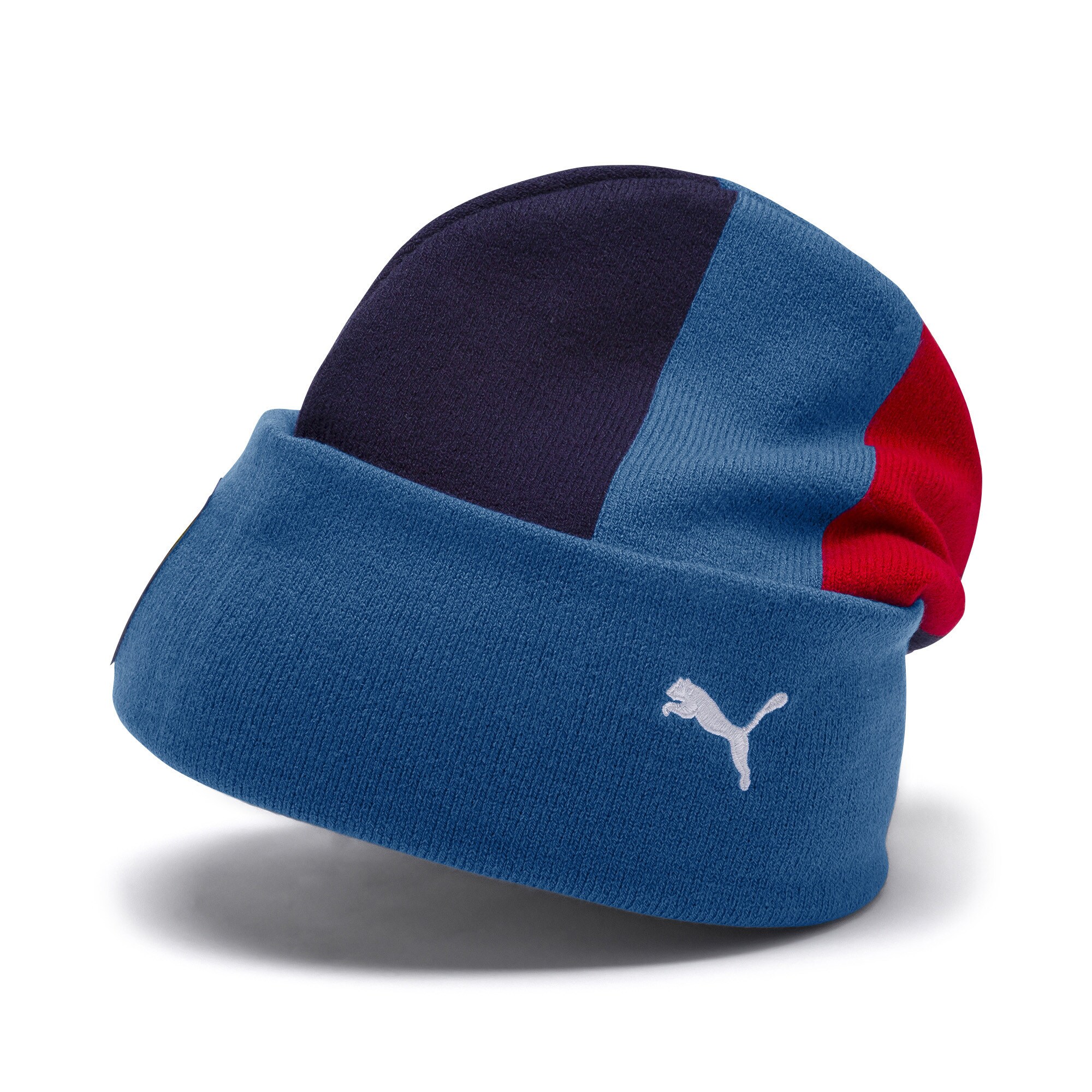 PUMA Beanie hellrot / royalblau / ultramarinblau