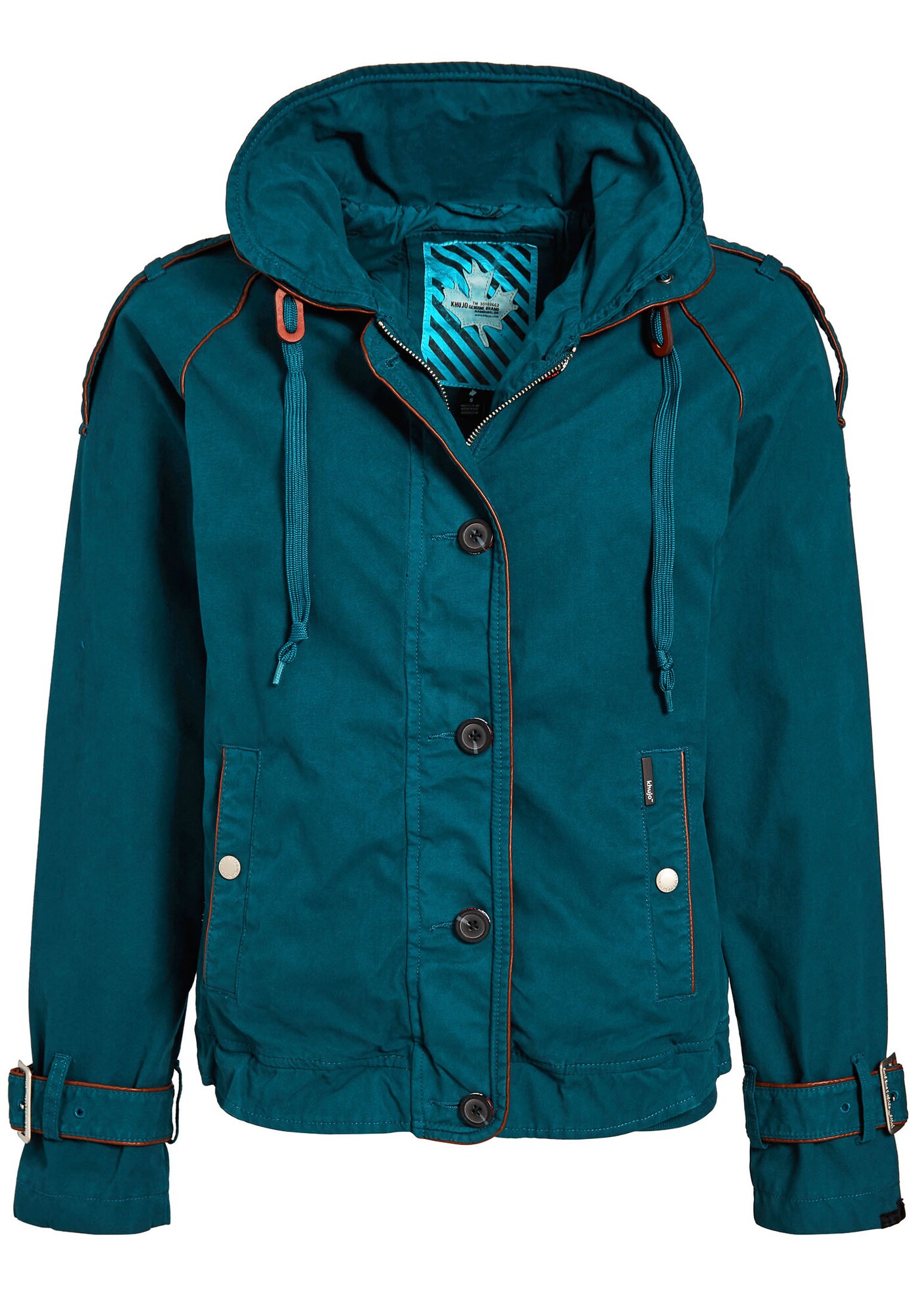 Khujo Dames Tussenjas Stacey Petrol khujo kopen in de aanbieding