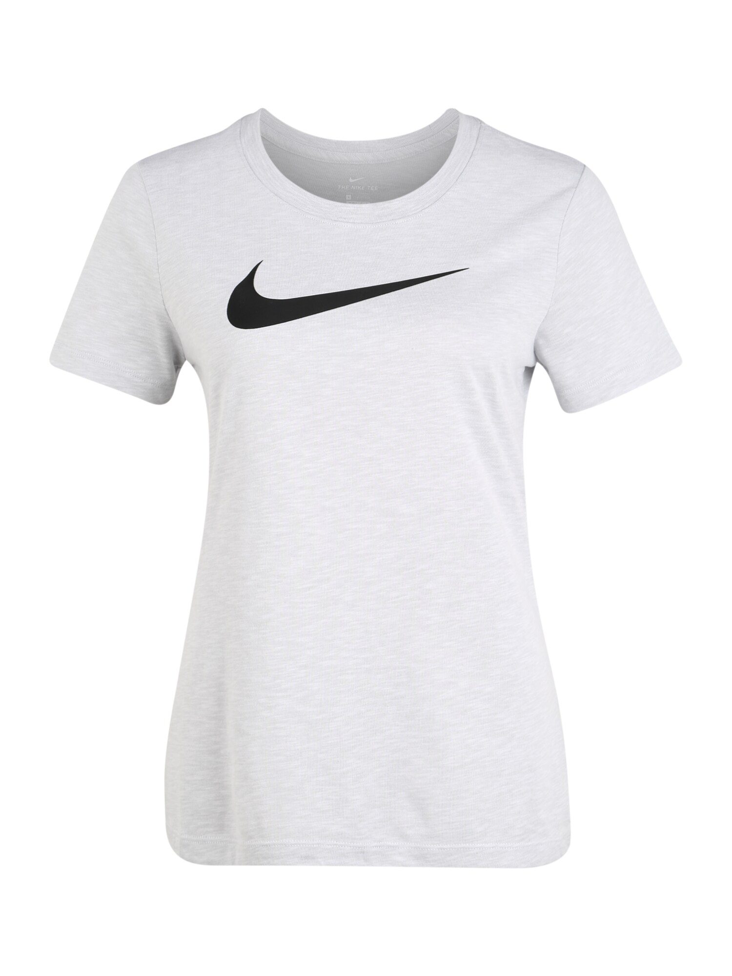 NIKE Sportiniai marškinėliai  balta / šviesiai pilka