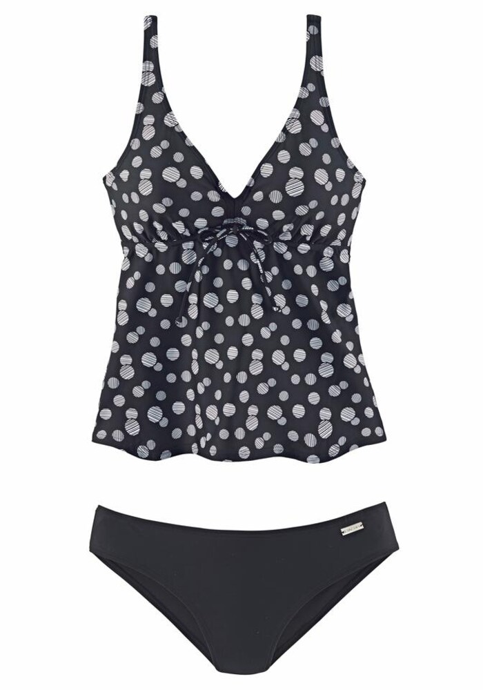 LASCANA Tankini Damen Größe S/M anthrazit