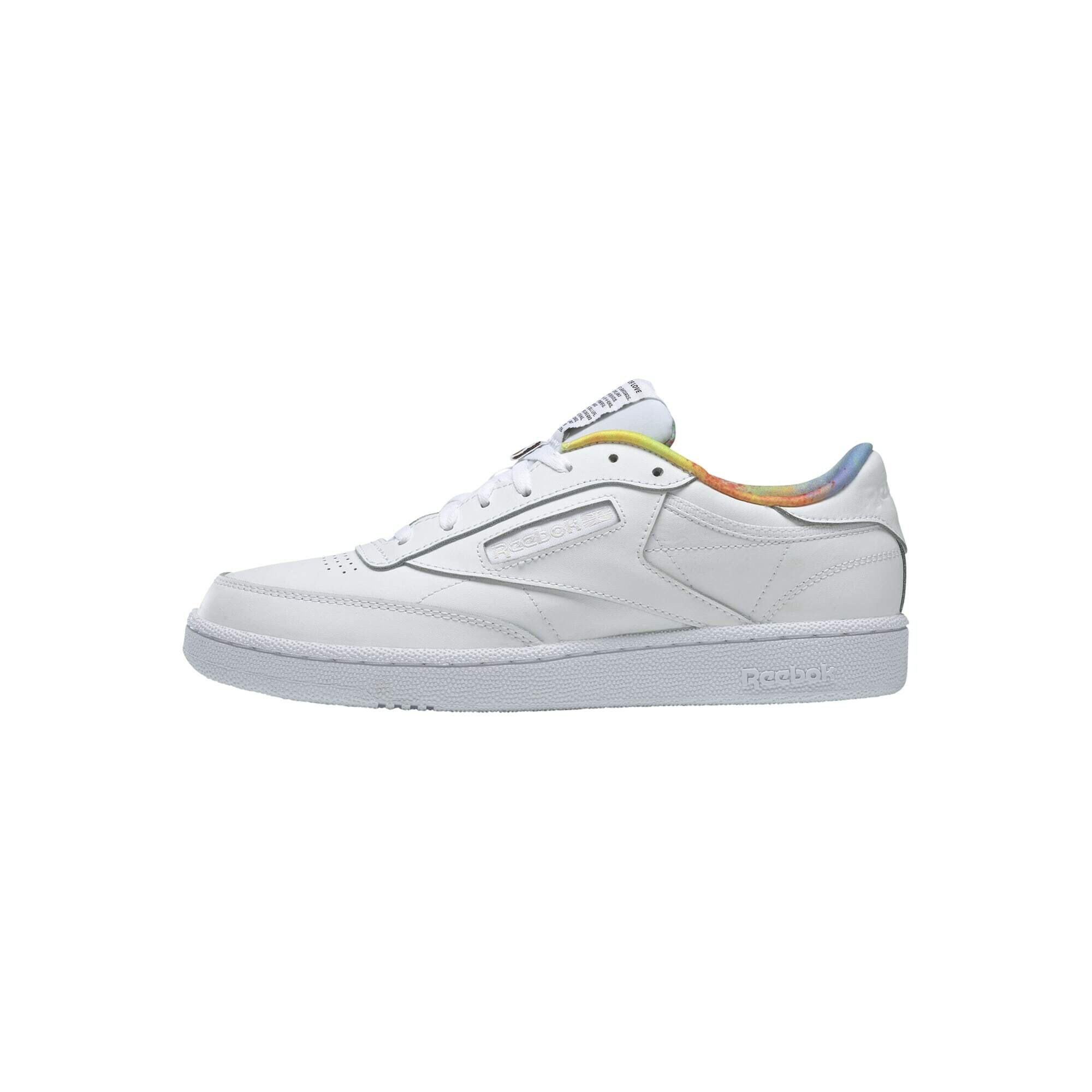 Reebok Classic Sportbačiai be auliuko 'Club C 85'  balta / mišrios spalvos