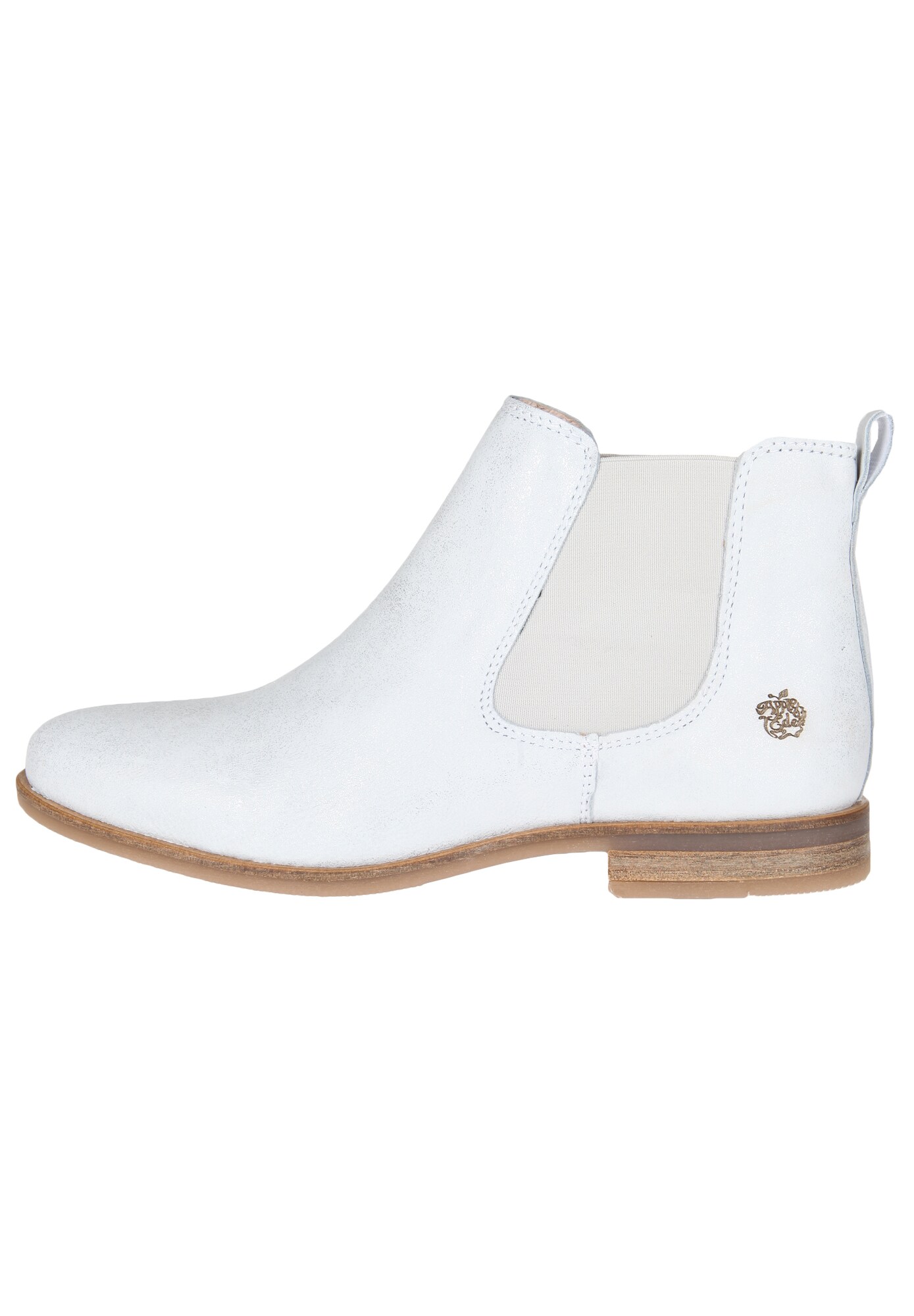 Apple Of Eden Dames Enkellaarsjes Manon Natuurwit apple of eden kopen in de aanbieding