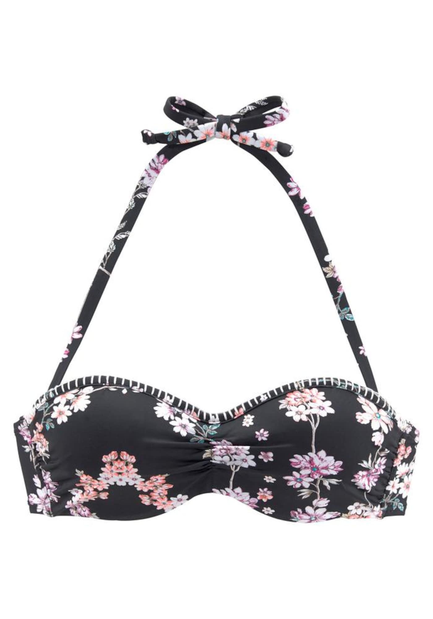 SUNSEEKER Sutien costum de baie Ditsy  mai multe culori / negru