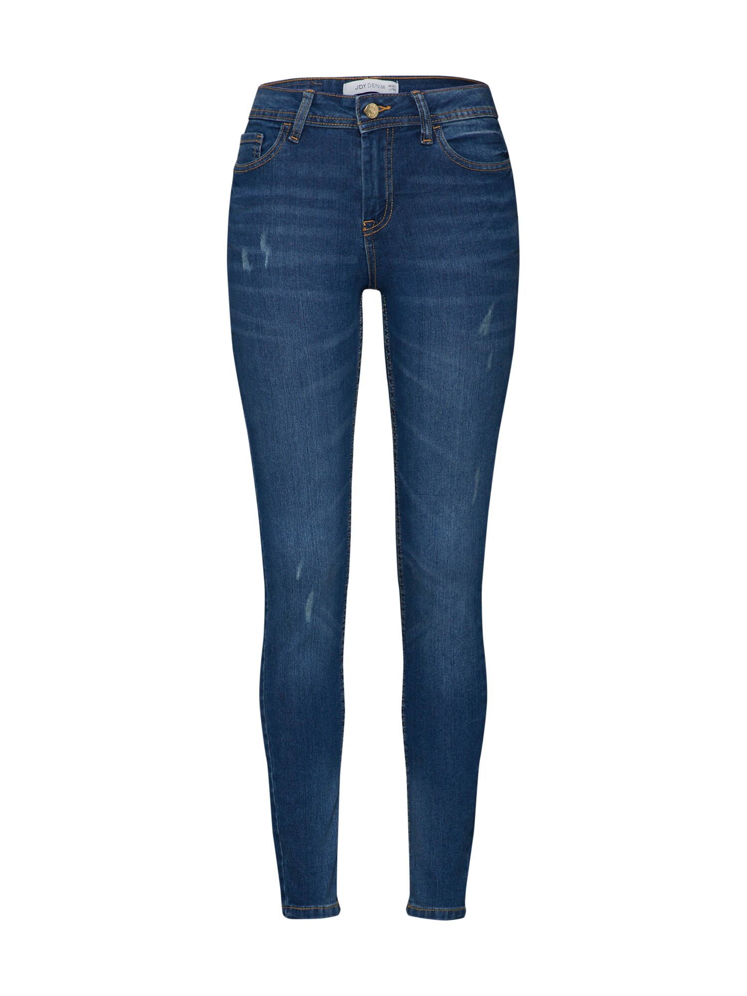 Jacqueline De Yong Dames Jeans Jdymagic Skinny Rw Medium Blue Noos Dnm Blauw Denim jacqueline de yong kopen in de aanbieding
