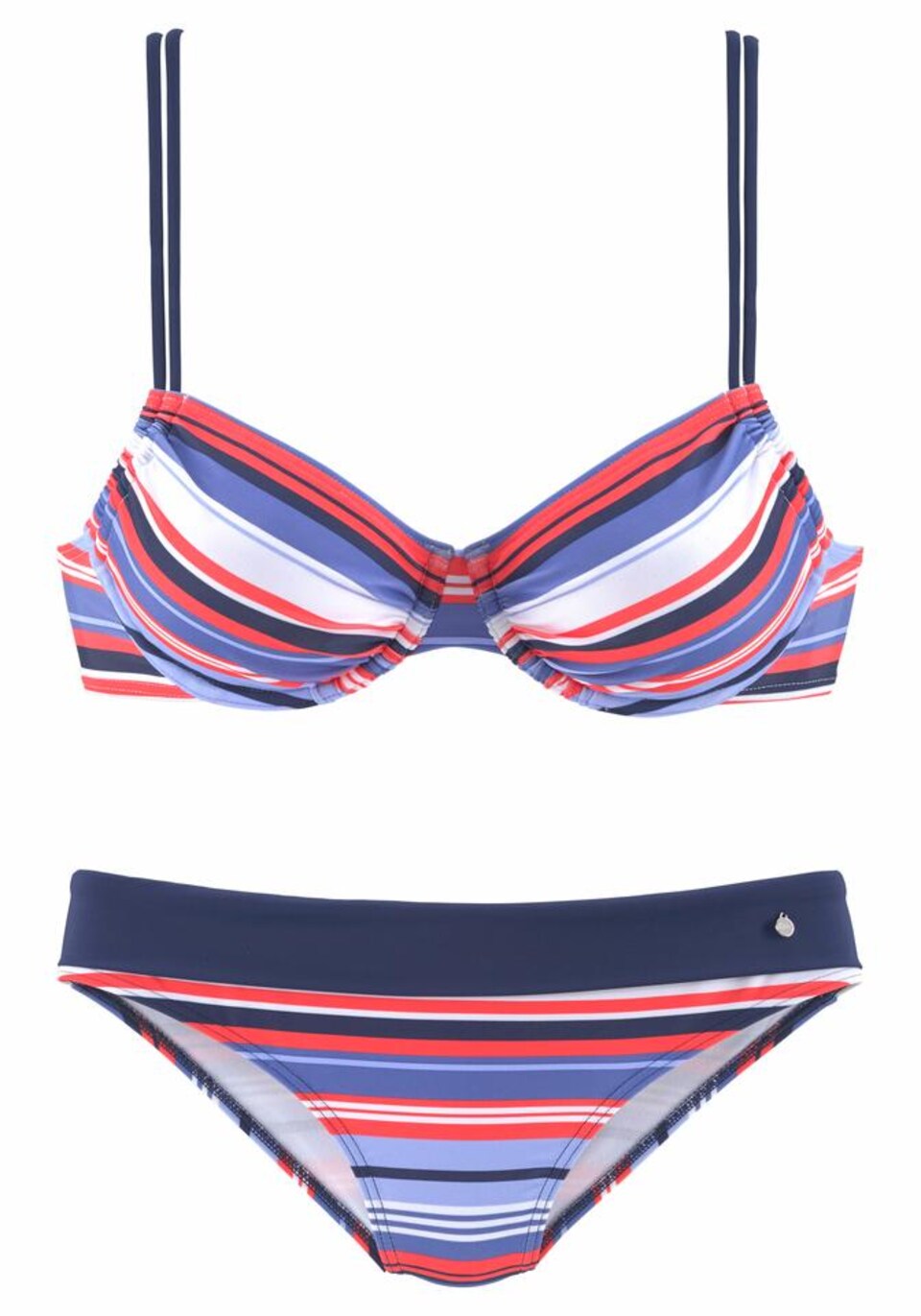 Bikini blå / röd