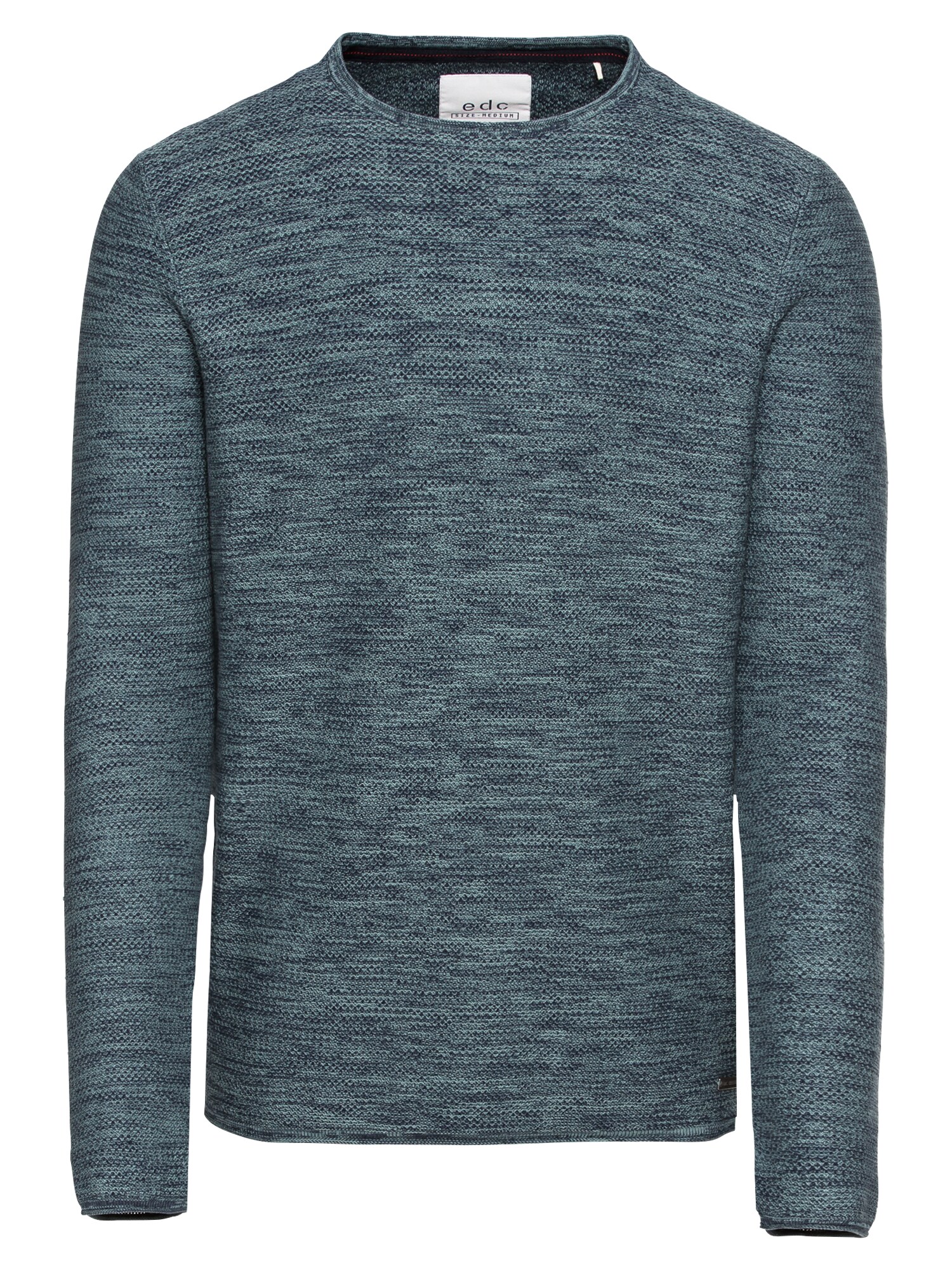Edc By Esprit Heren Trui Noos 2 Tone Cnk Blauw edc by esprit kopen in de aanbieding