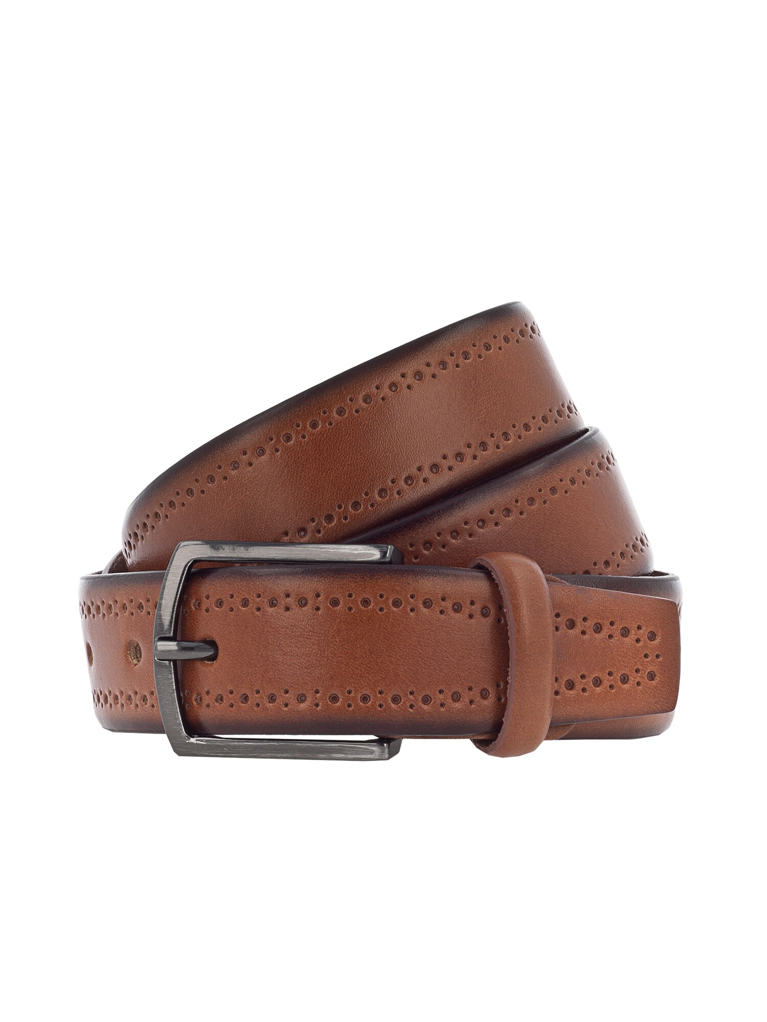 Vanzetti Heren Riem Airbrush 35Cm Cognac vanzetti kopen in de aanbieding