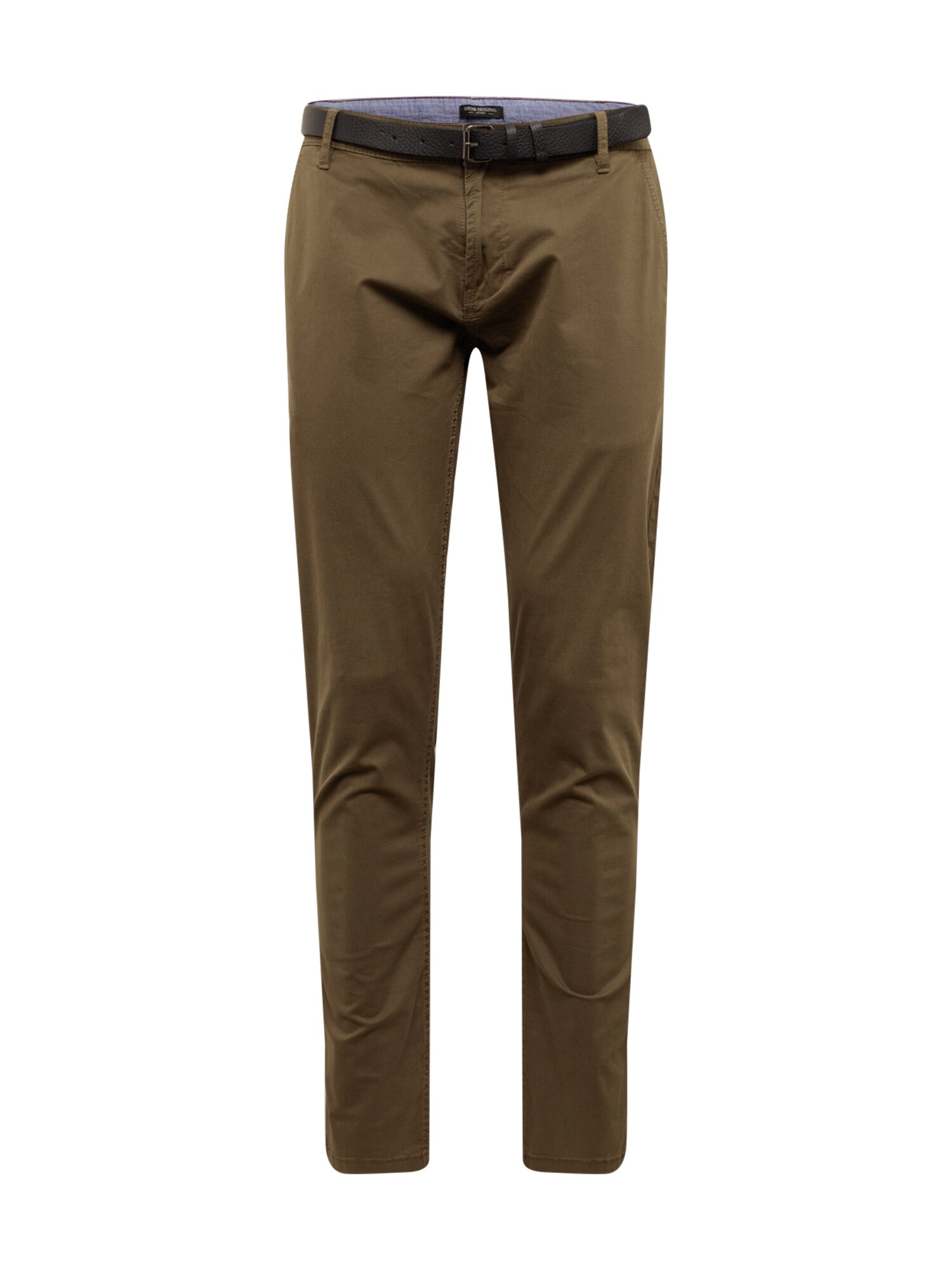 SHINE ORIGINAL Chino stiliaus kelnės  rusvai žalia