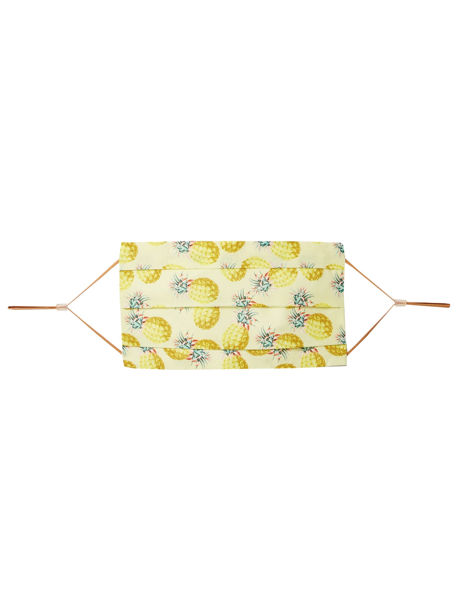 CODELLO Veido kaukė 'COVER UP PINEAPPLE BIG'  geltona