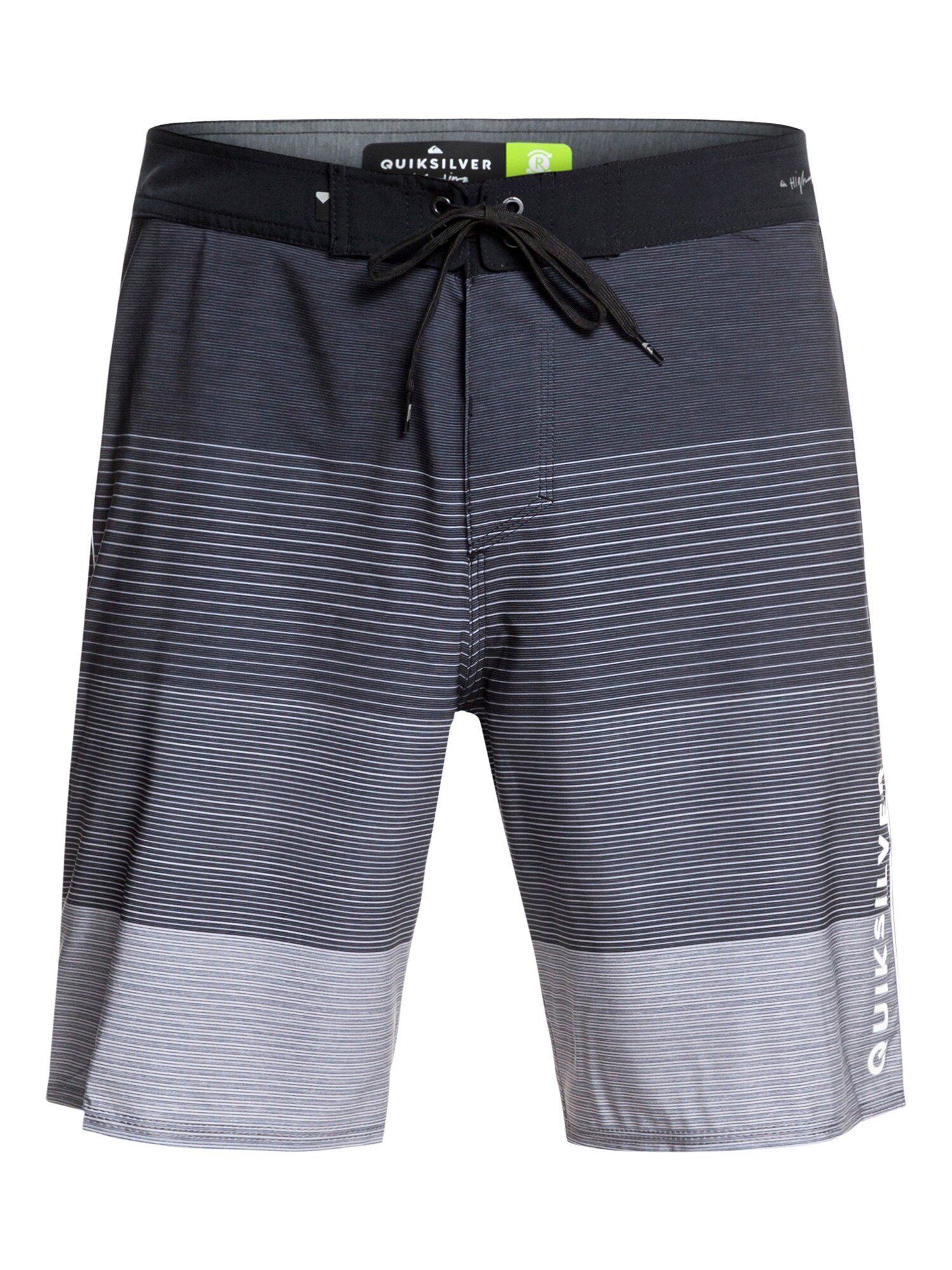 Quiksilver Heren Sportzwembroek Highline Massive 17 Grijs Zwart quiksilver kopen in de aanbieding