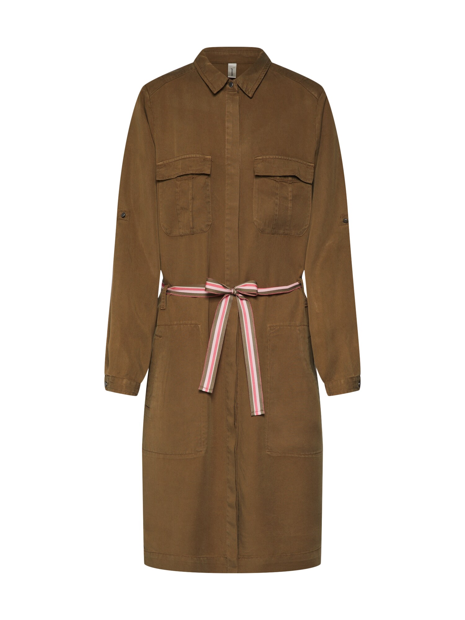 Soyaconcept Dames Jurk Sc Silver 9 Kaki soyaconcept kopen in de aanbieding