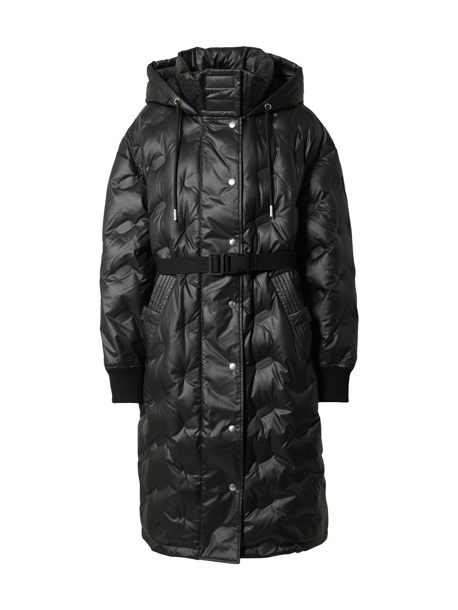 DIESEL Rudeninis-žieminis paltas  juoda