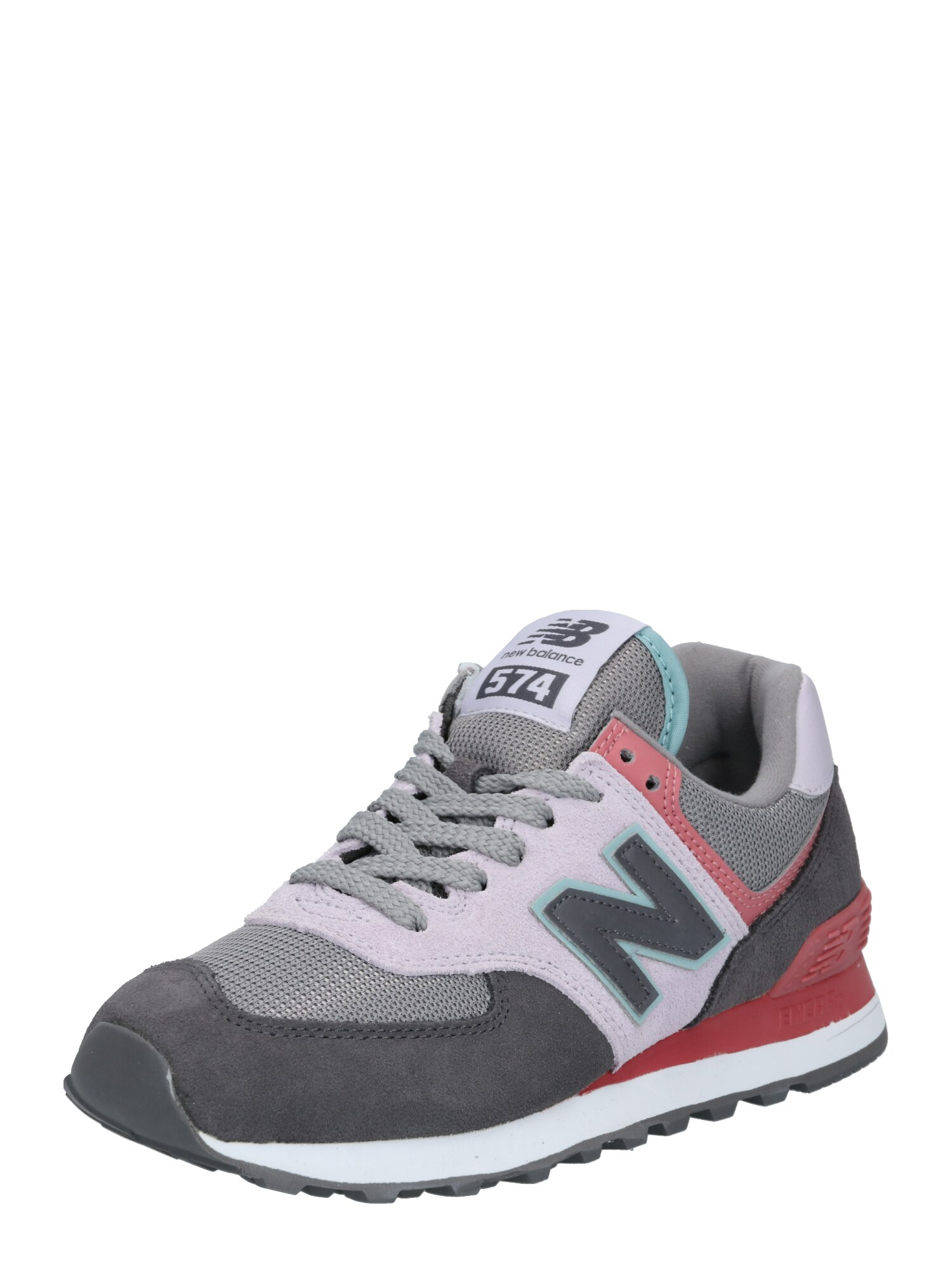 new balance Sportbačiai be auliuko  turkio spalva / koralų splava / šviesiai violetinė / bazalto pilka