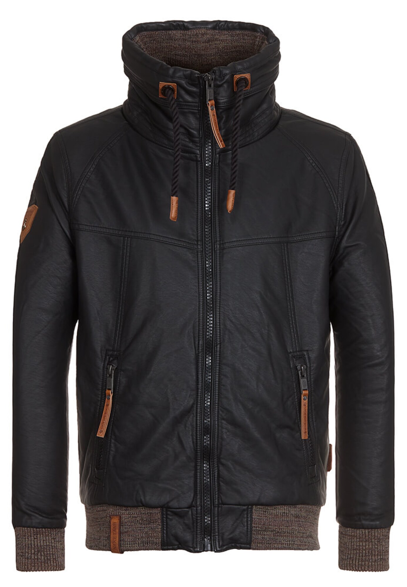 Naketano Heren Tussenjas Free We Are Zwart naketano kopen in de aanbieding