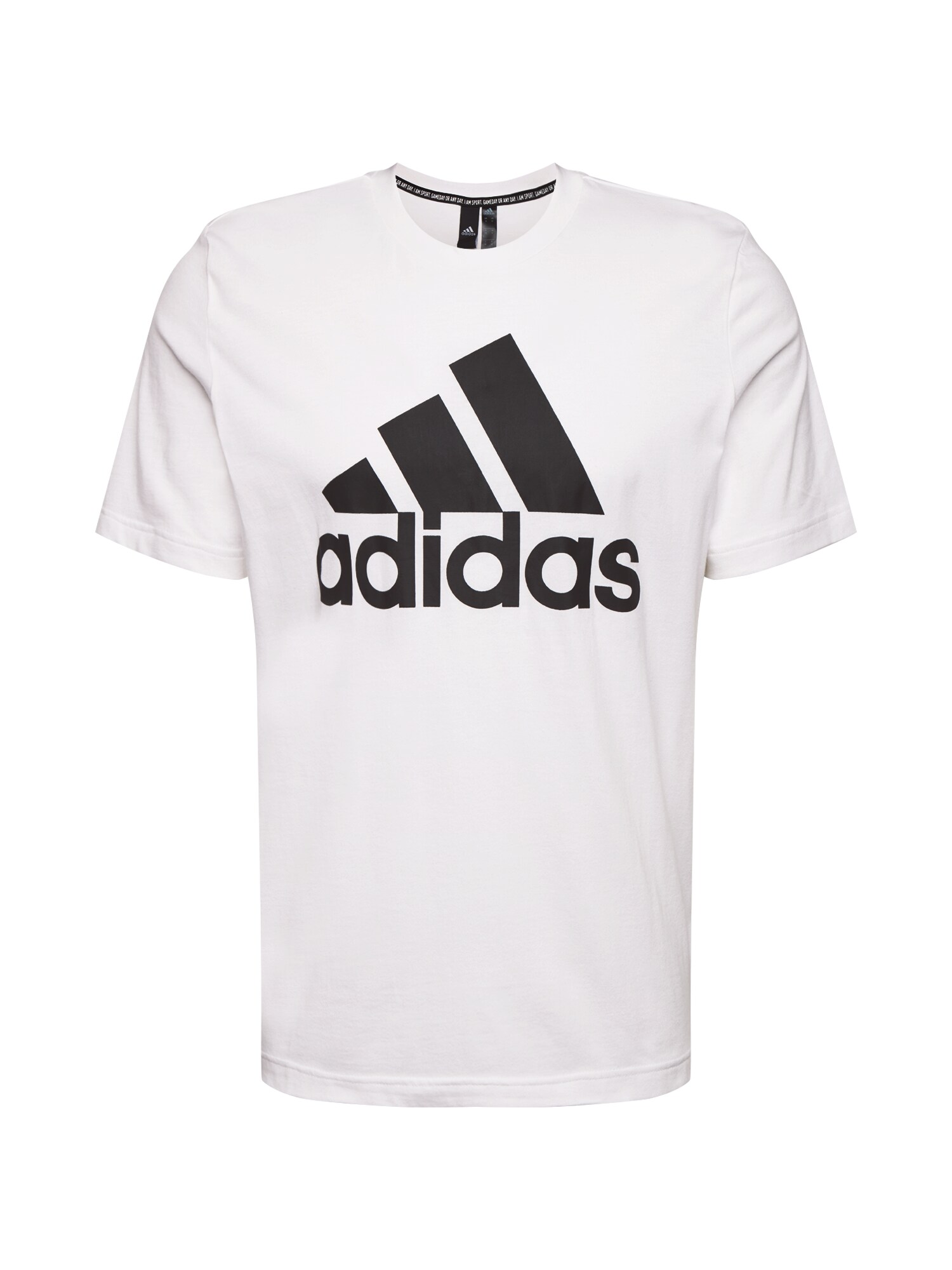 ADIDAS PERFORMANCE Sportiniai marškinėliai 'MH Bos'  balta / juoda