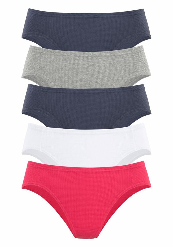 PETITE FLEUR, Slip, kék, szürke, piros & fehér, 7 kép a 7 közül