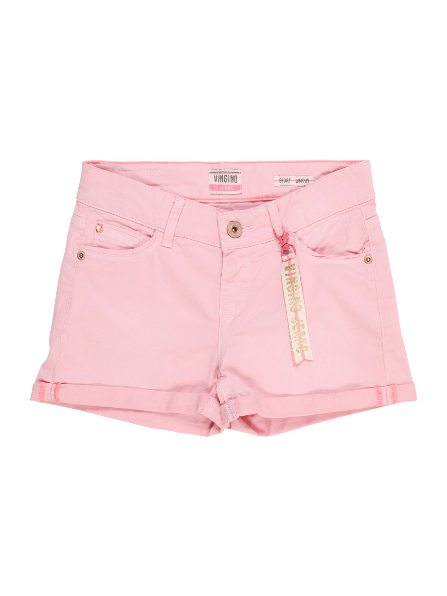 Vingino Meisjes Jeans Dimphy Pink vingino kopen in de aanbieding