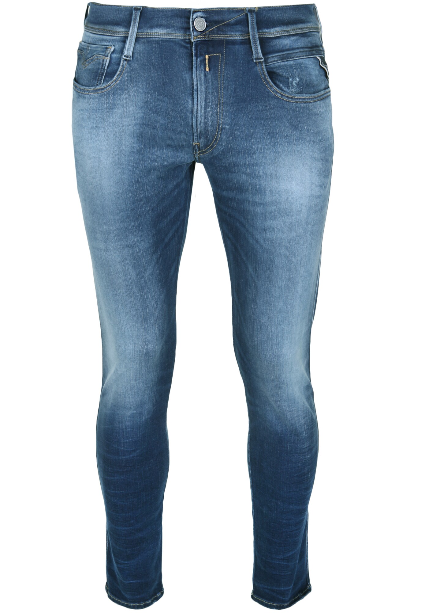 Replay Heren Jeans Anbass Blauw replay kopen in de aanbieding